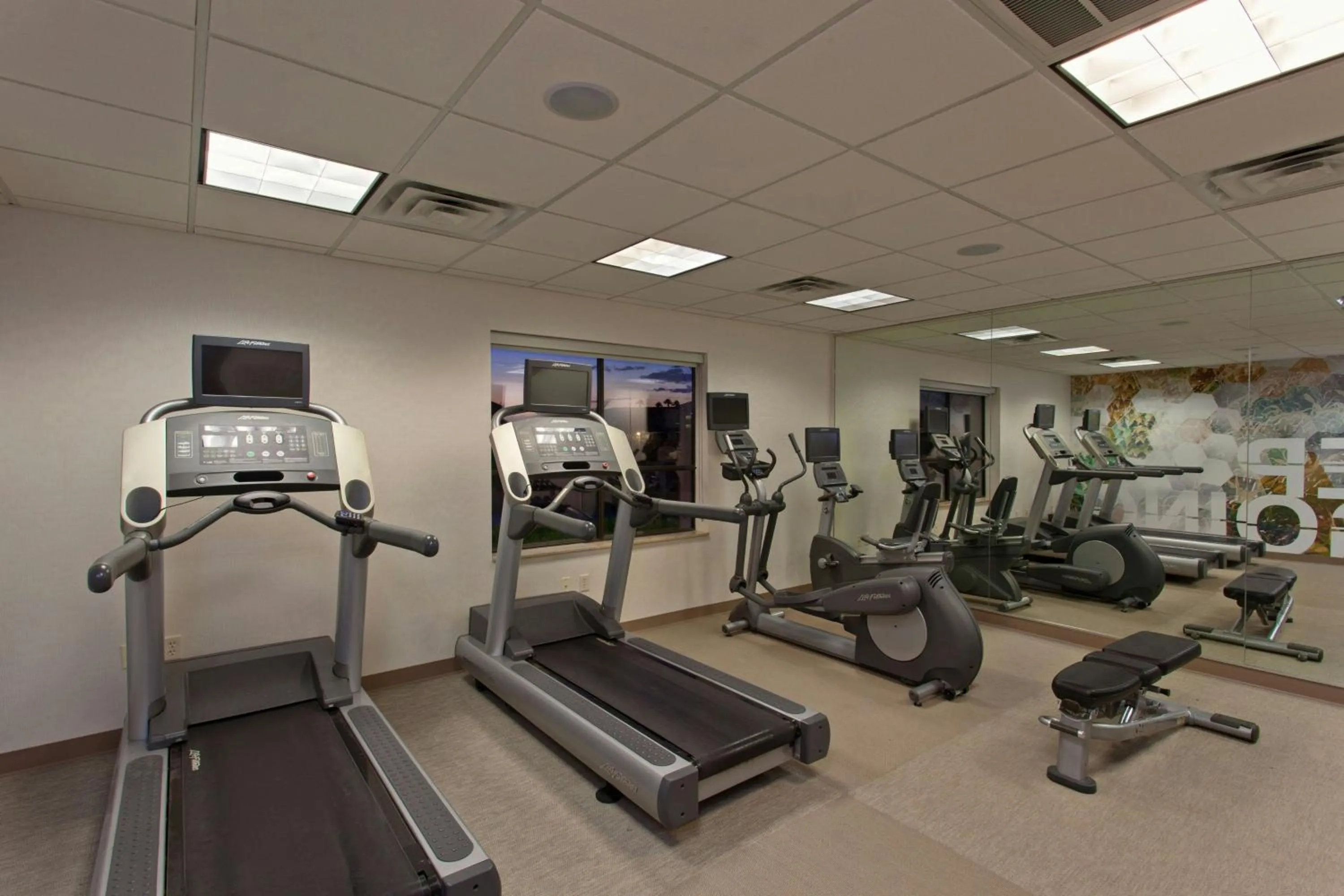 Fitness centre/facilities in SpringHill Suites by Marriott El Paso