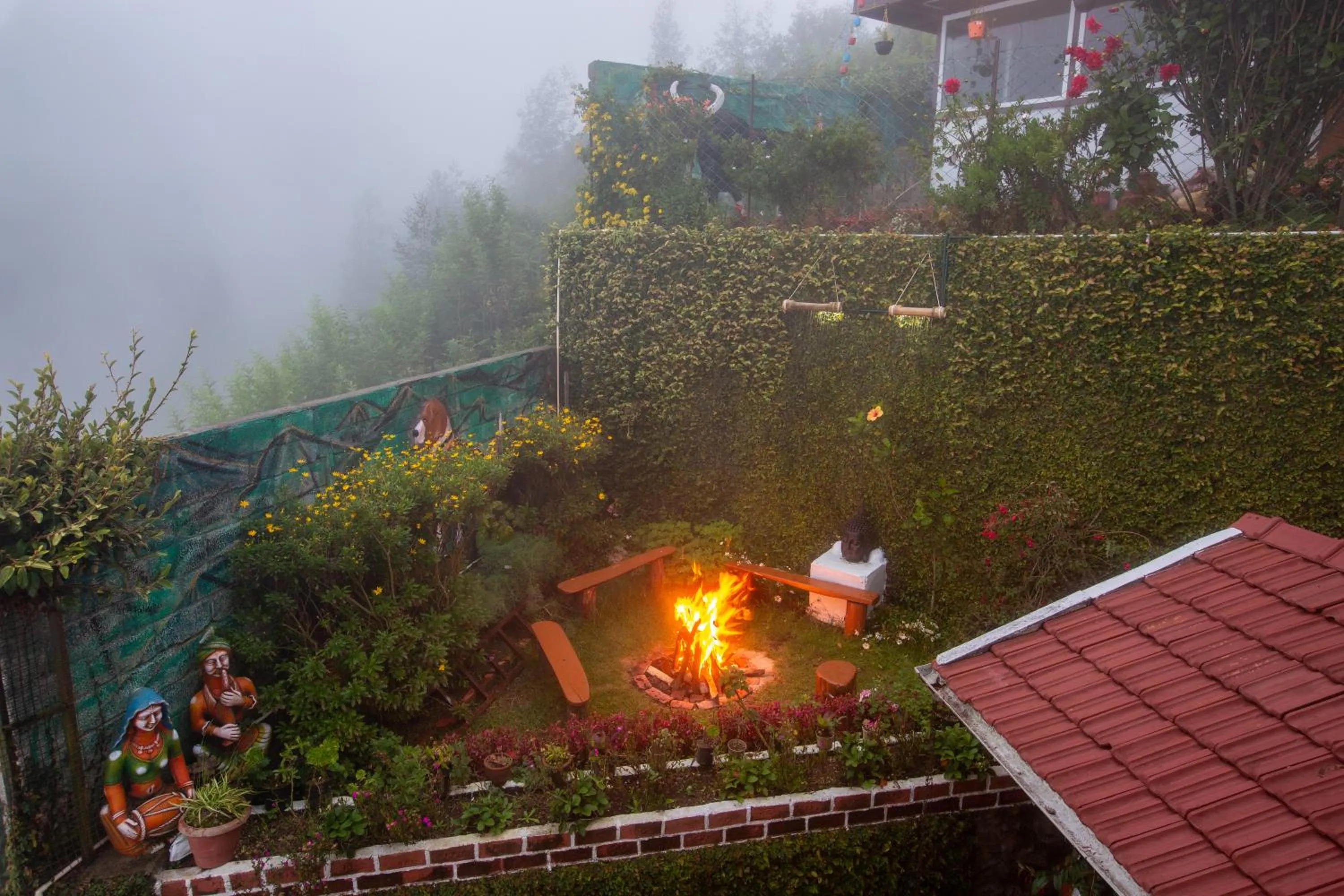 Garden in Syamantac Villa