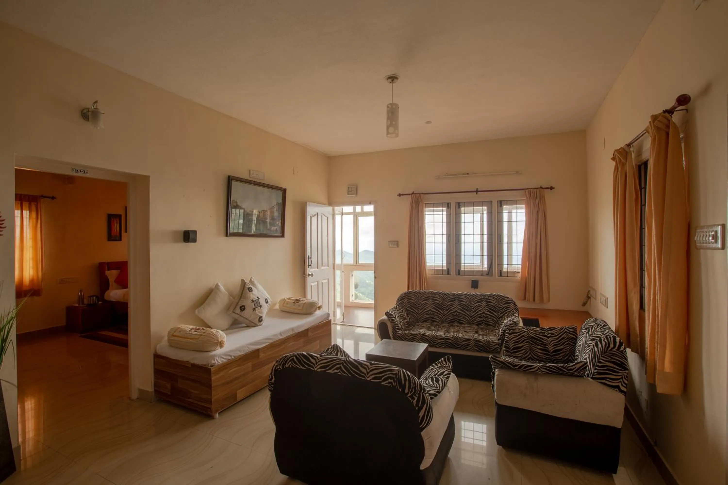 Living room in Syamantac Villa