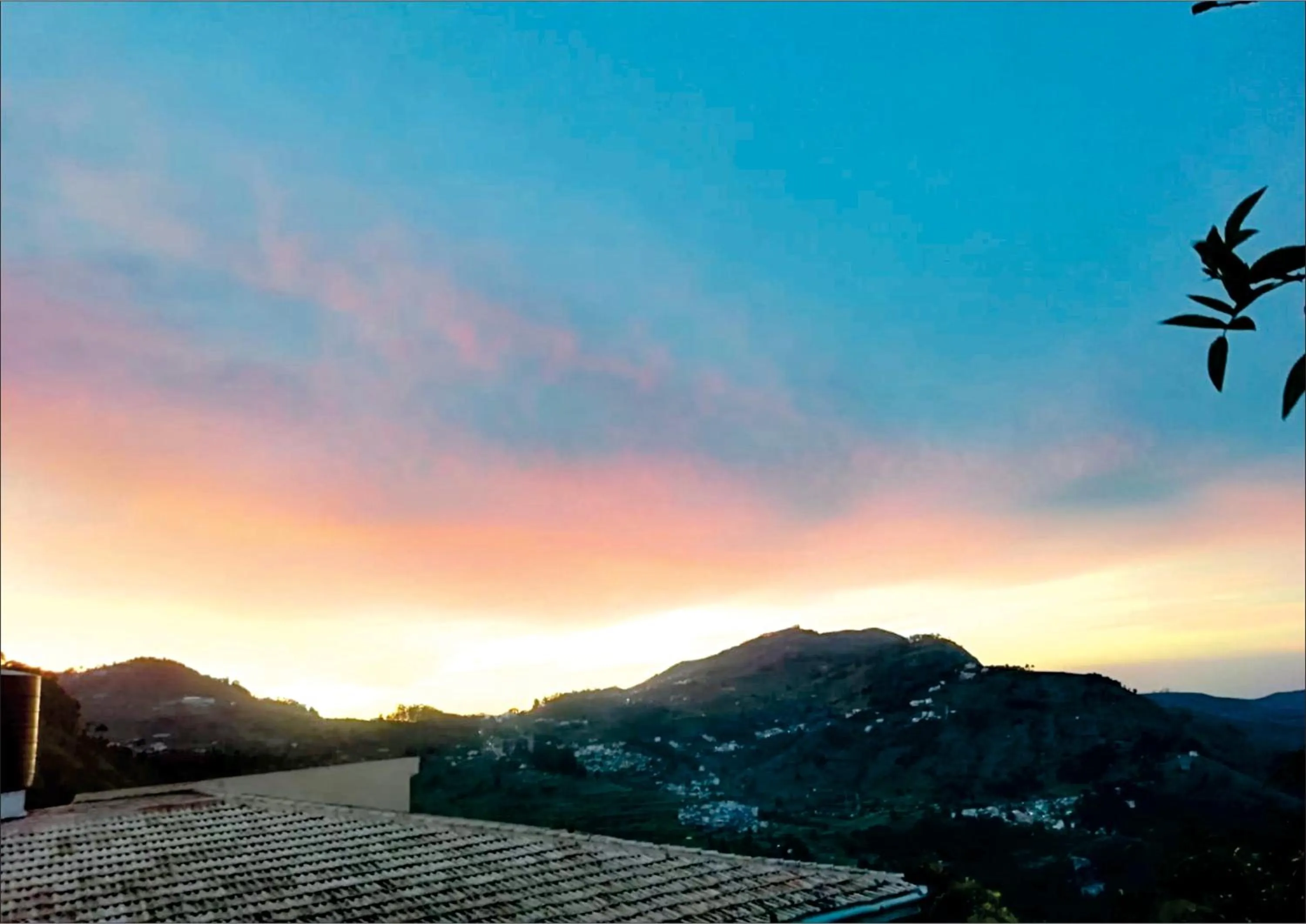 Mountain view in Syamantac Villa