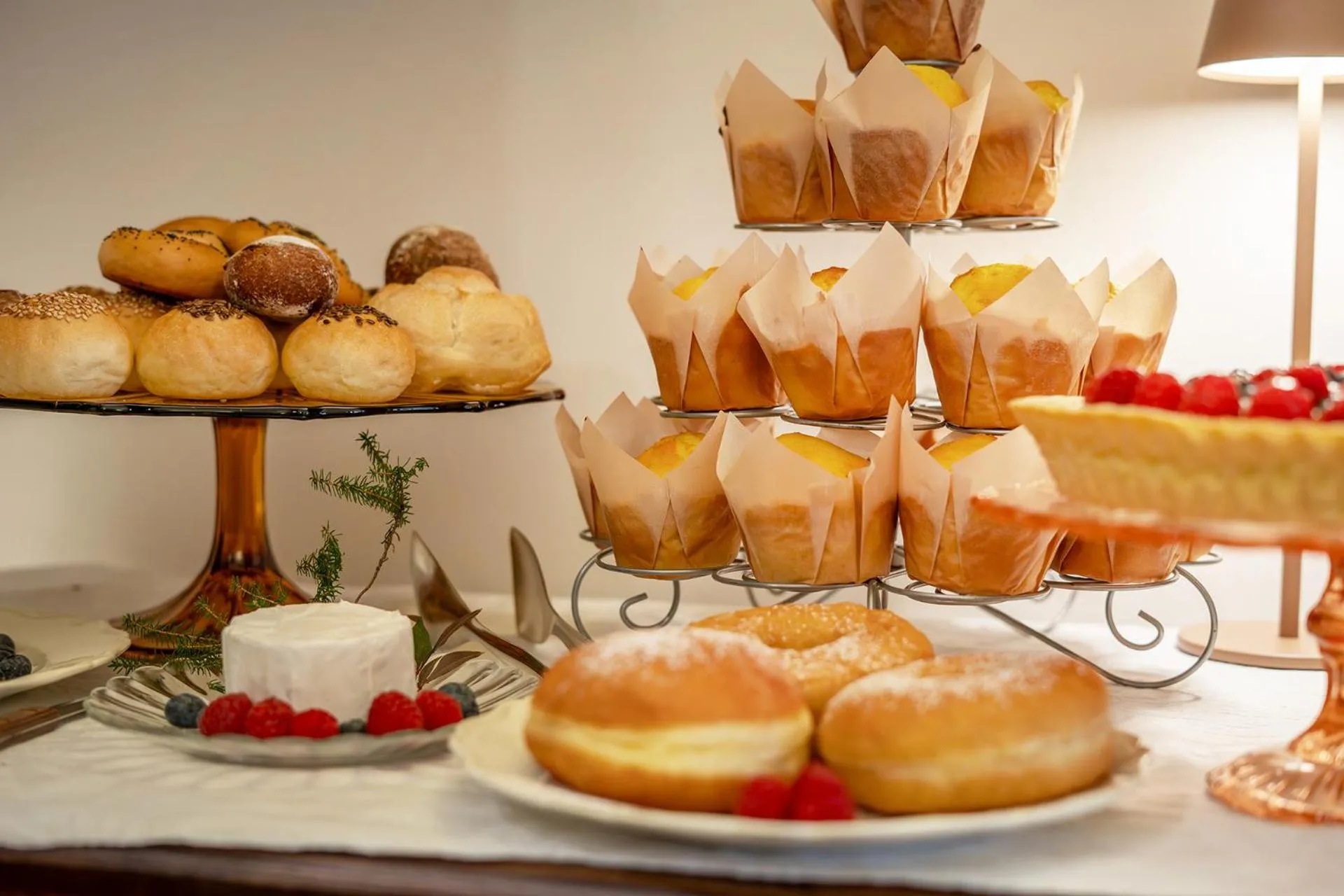 Buffet breakfast in Hotel Il Tiglio