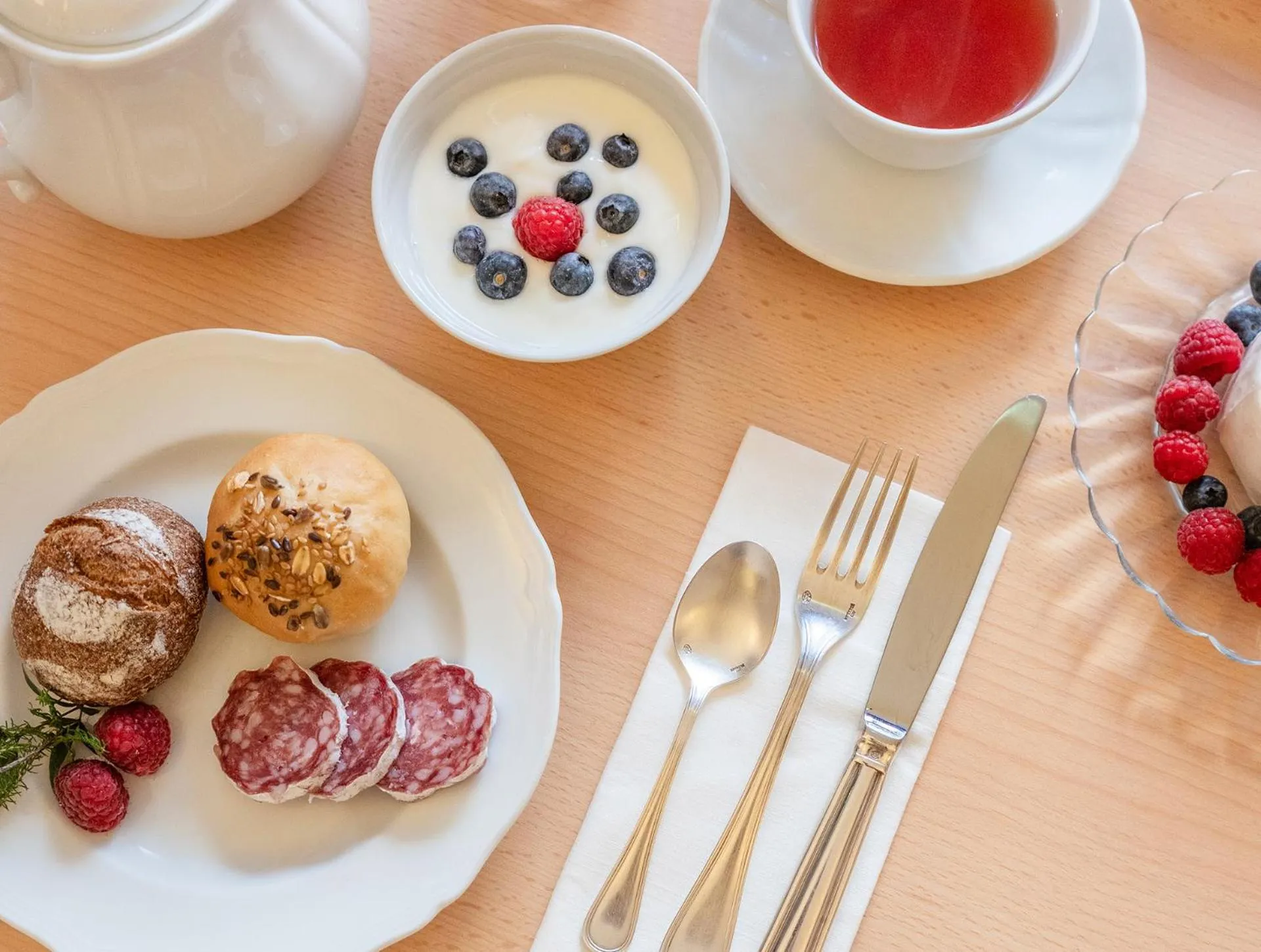 Food in Hotel Il Tiglio