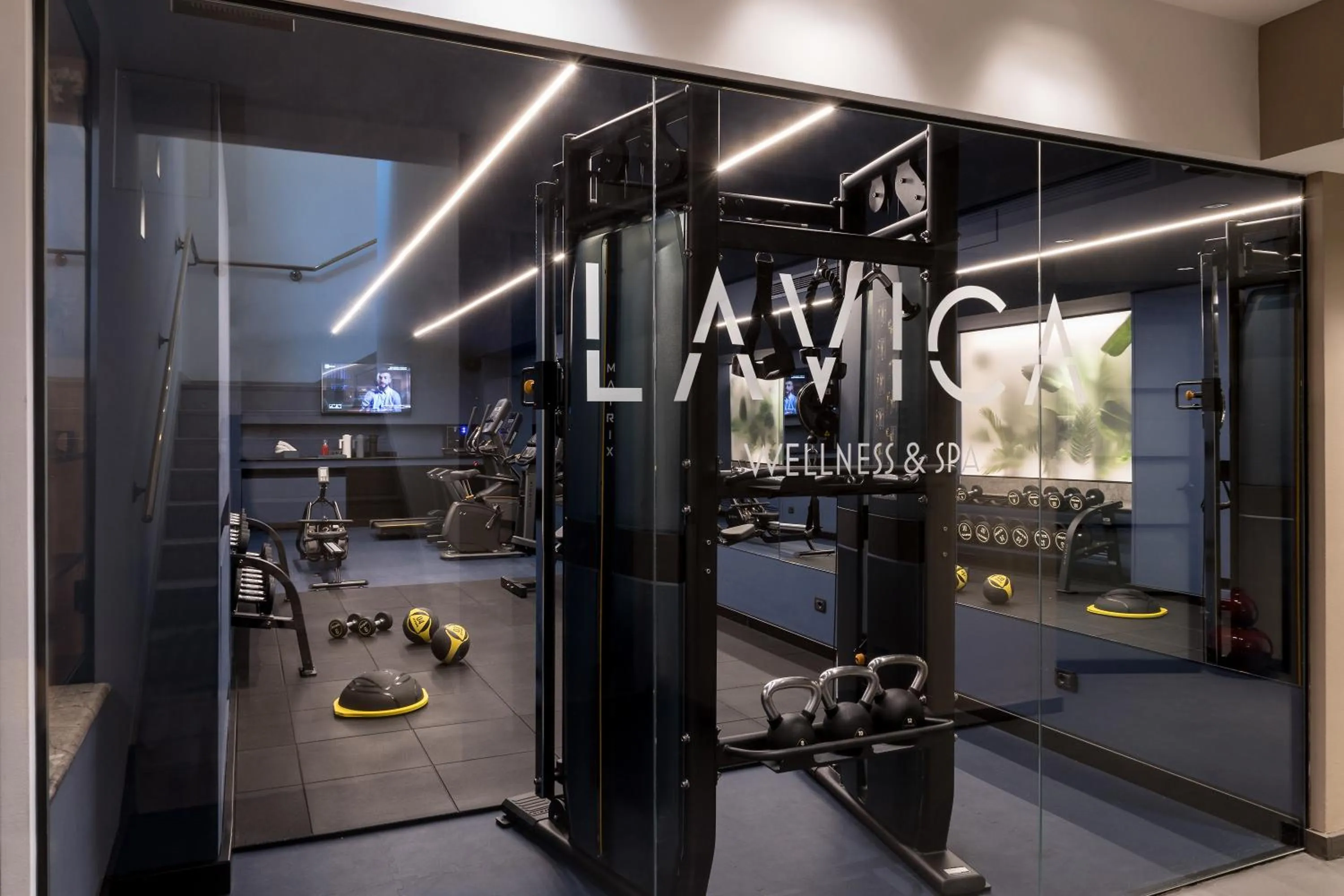 Fitness centre/facilities in Hotel Plaza Opéra