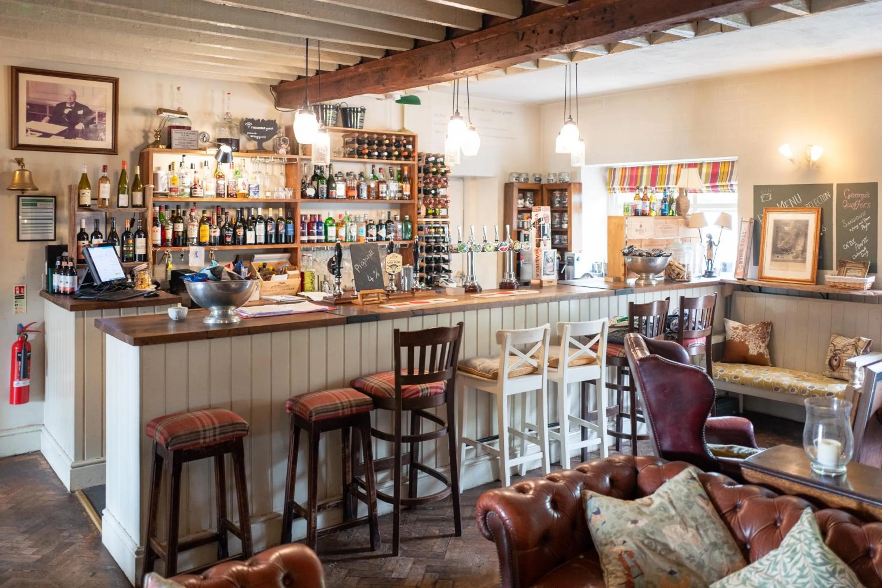 Lounge or bar in The George