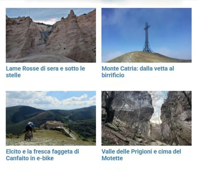 Natural landscape in Villa Montegenco B&B