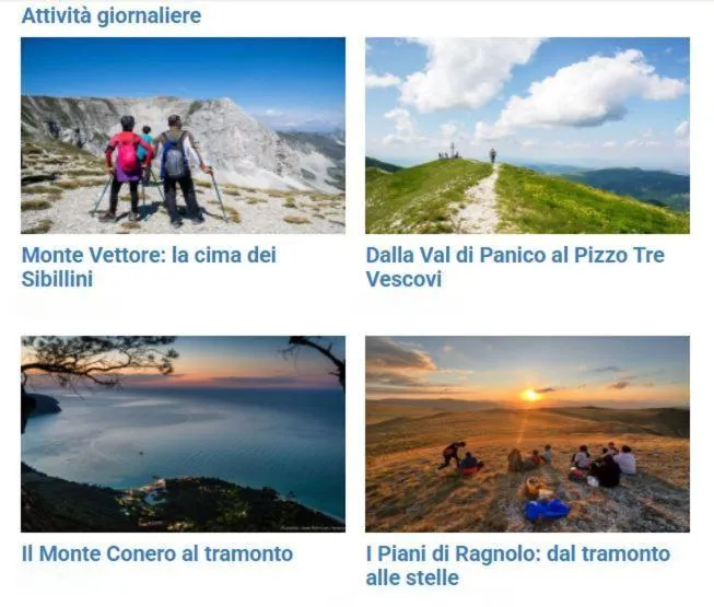 Natural landscape in Villa Montegenco B&B