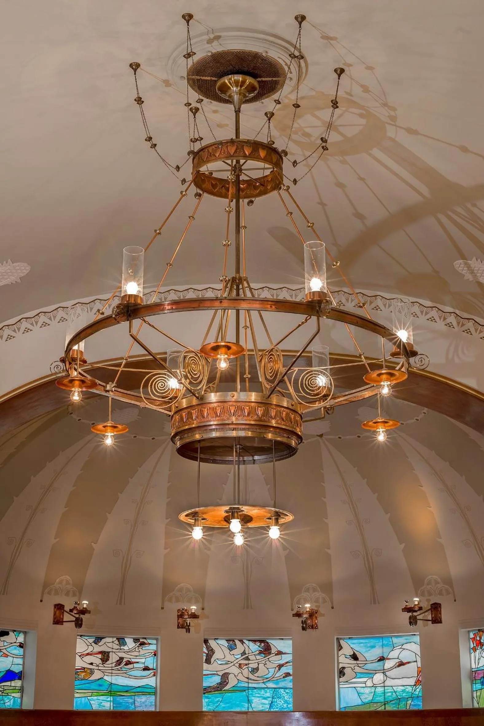 Decorative detail in Hotel Okresní Dům