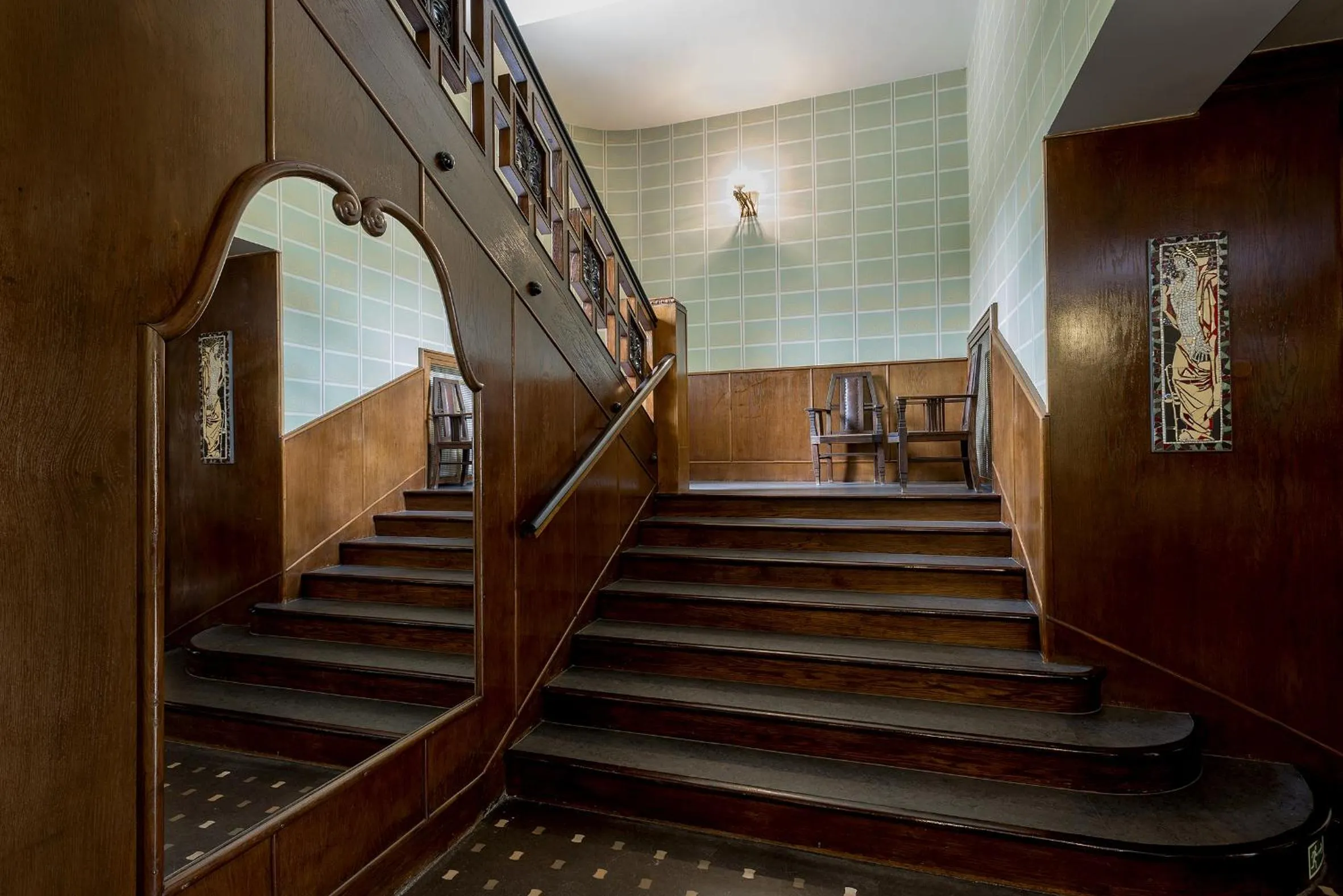 Lobby or reception in Hotel Okresní Dům