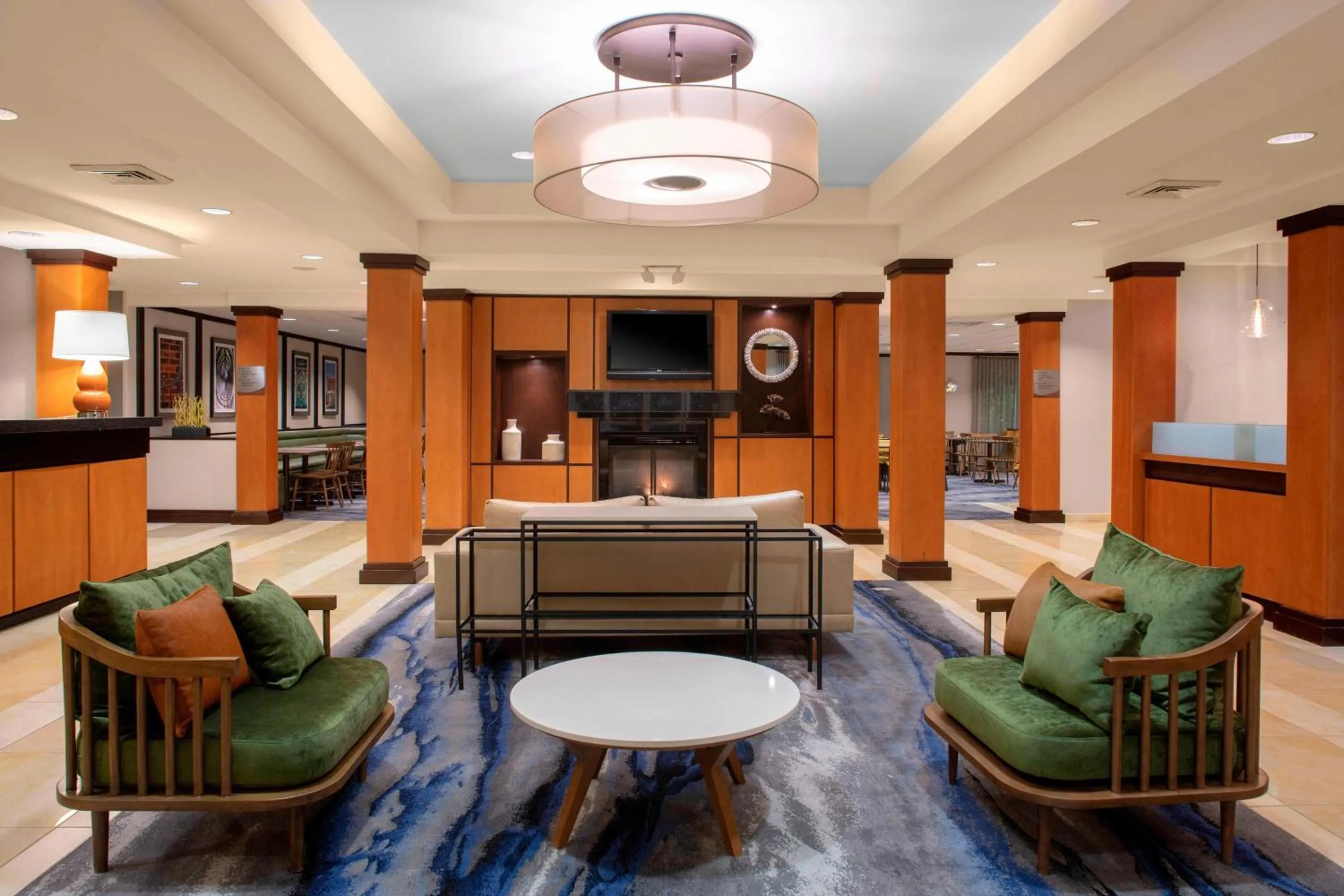 Lobby or reception in Fairfield Inn and Suites by Marriott Gadsden