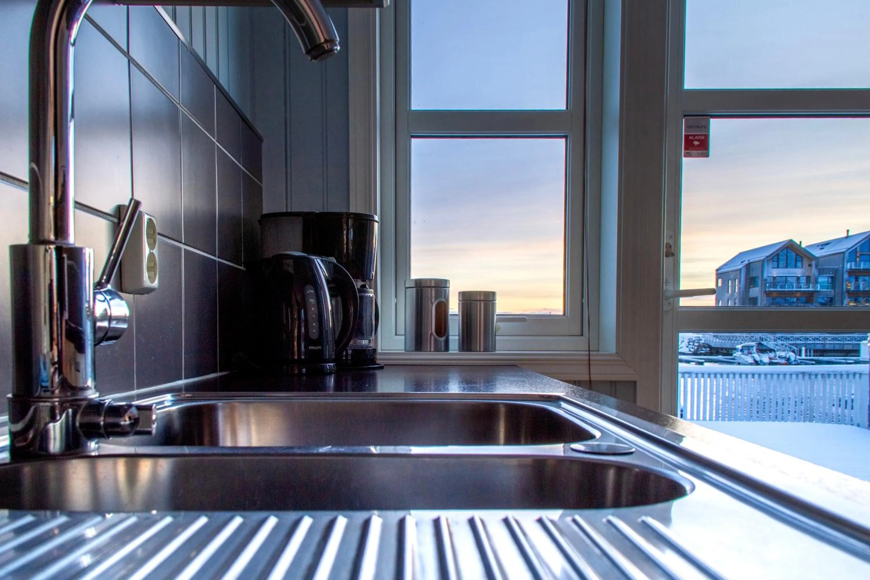 Coffee/tea facilities in Rorbuene Svolvær Havn