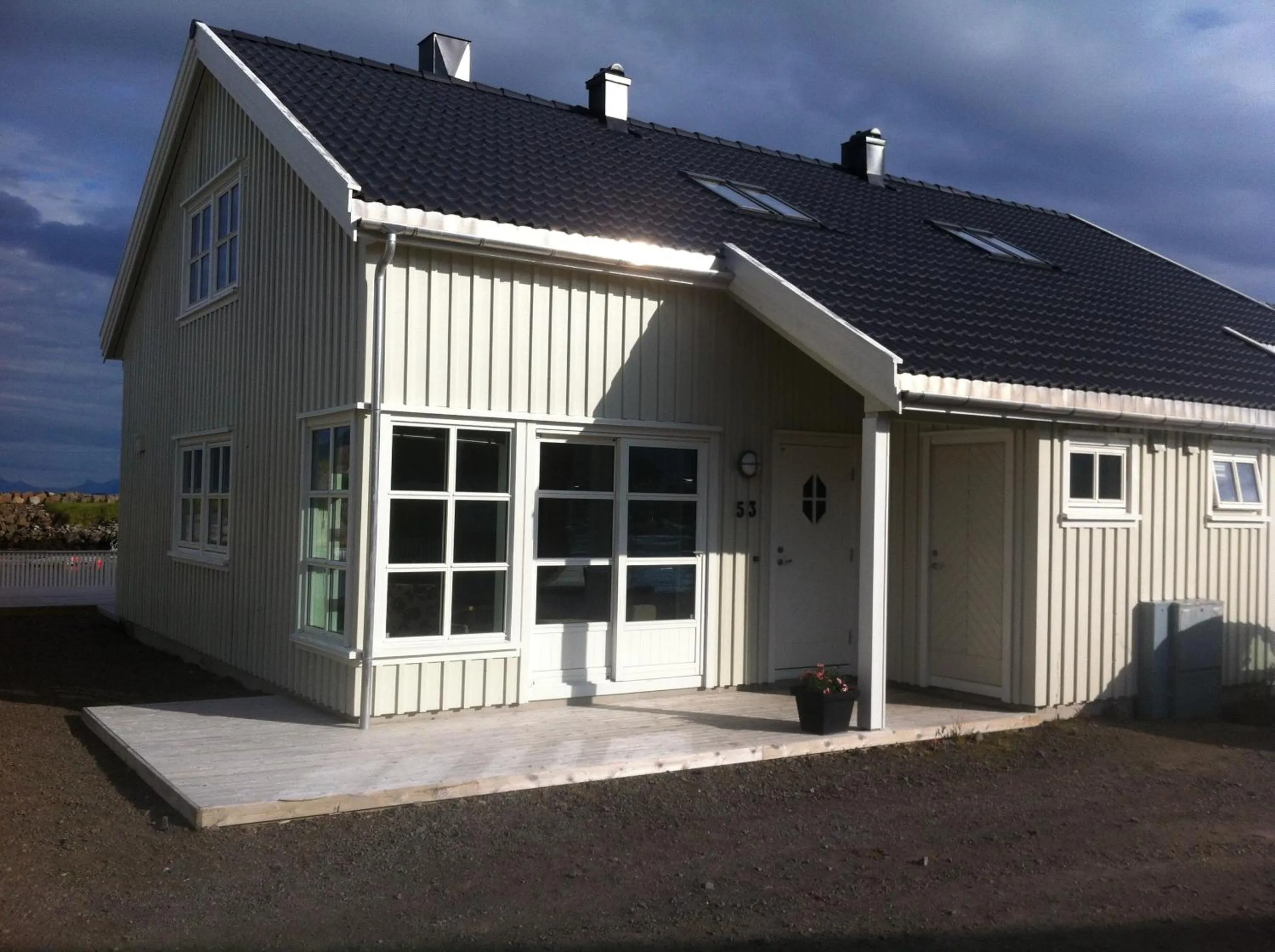 Facade/entrance in Rorbuene Svolvær Havn
