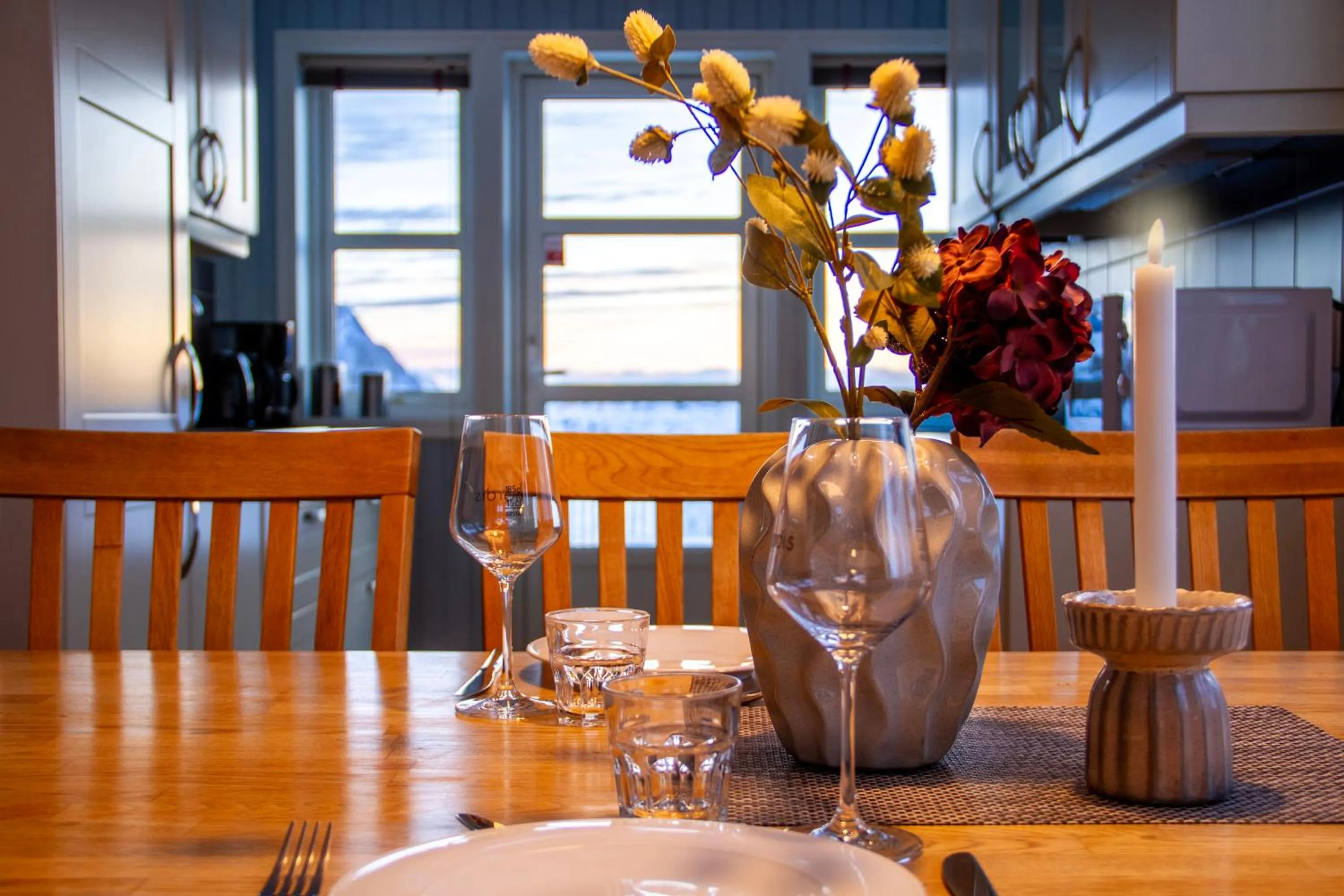 View (from property/room) in Rorbuene Svolvær Havn