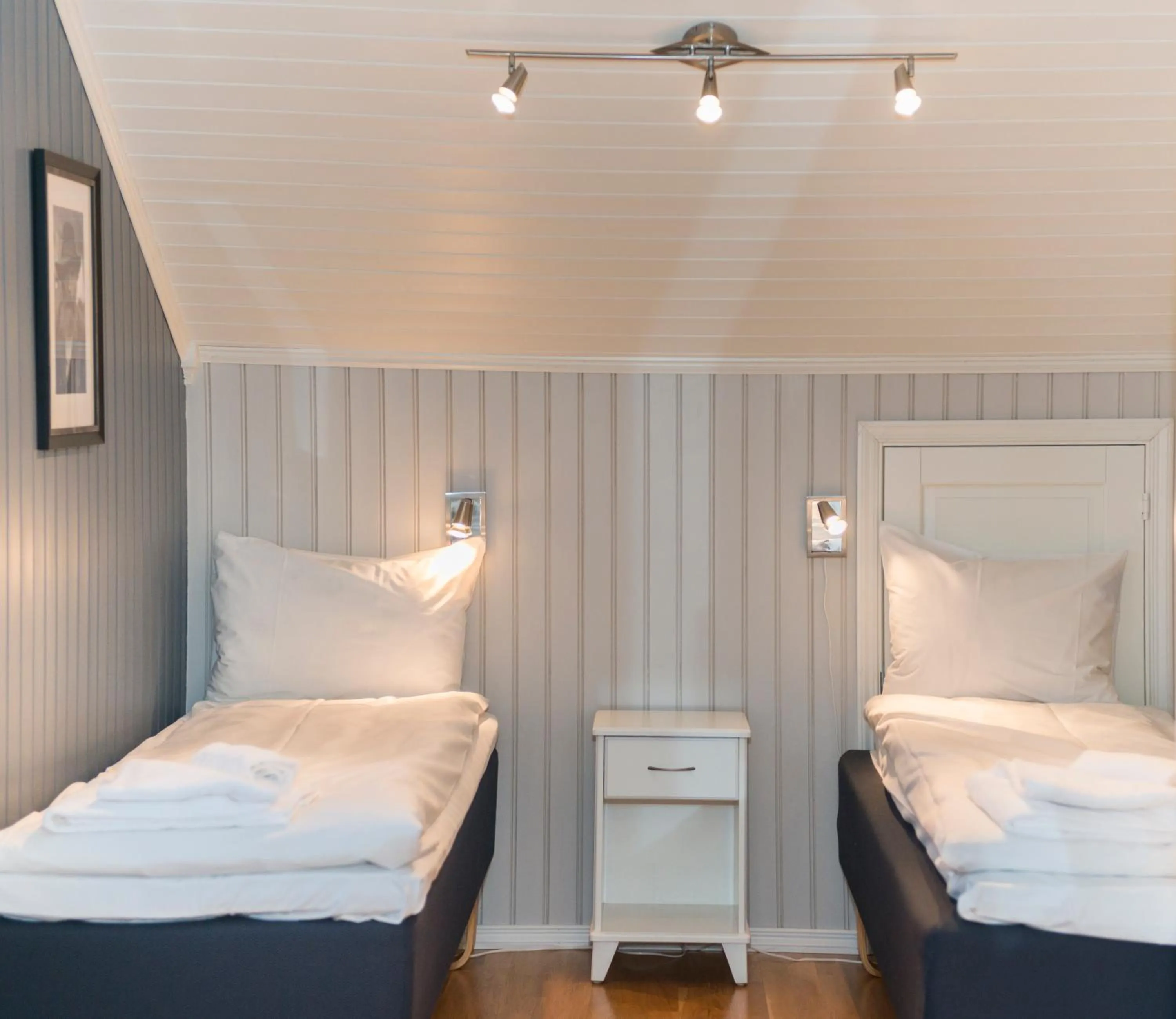 Bed in Rorbuene Svolvær Havn