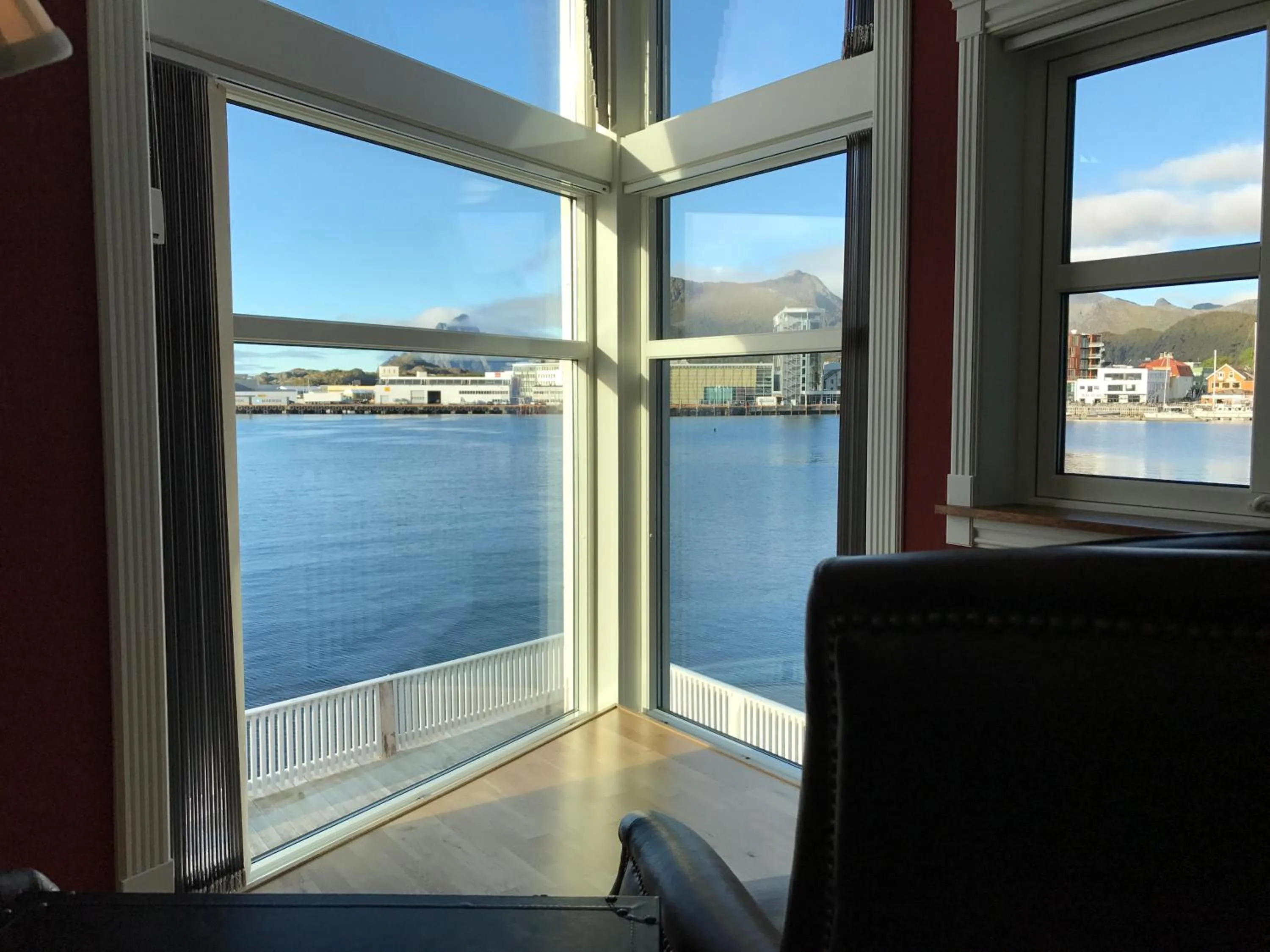 Living room in Rorbuanlegget Svolv¿Havn