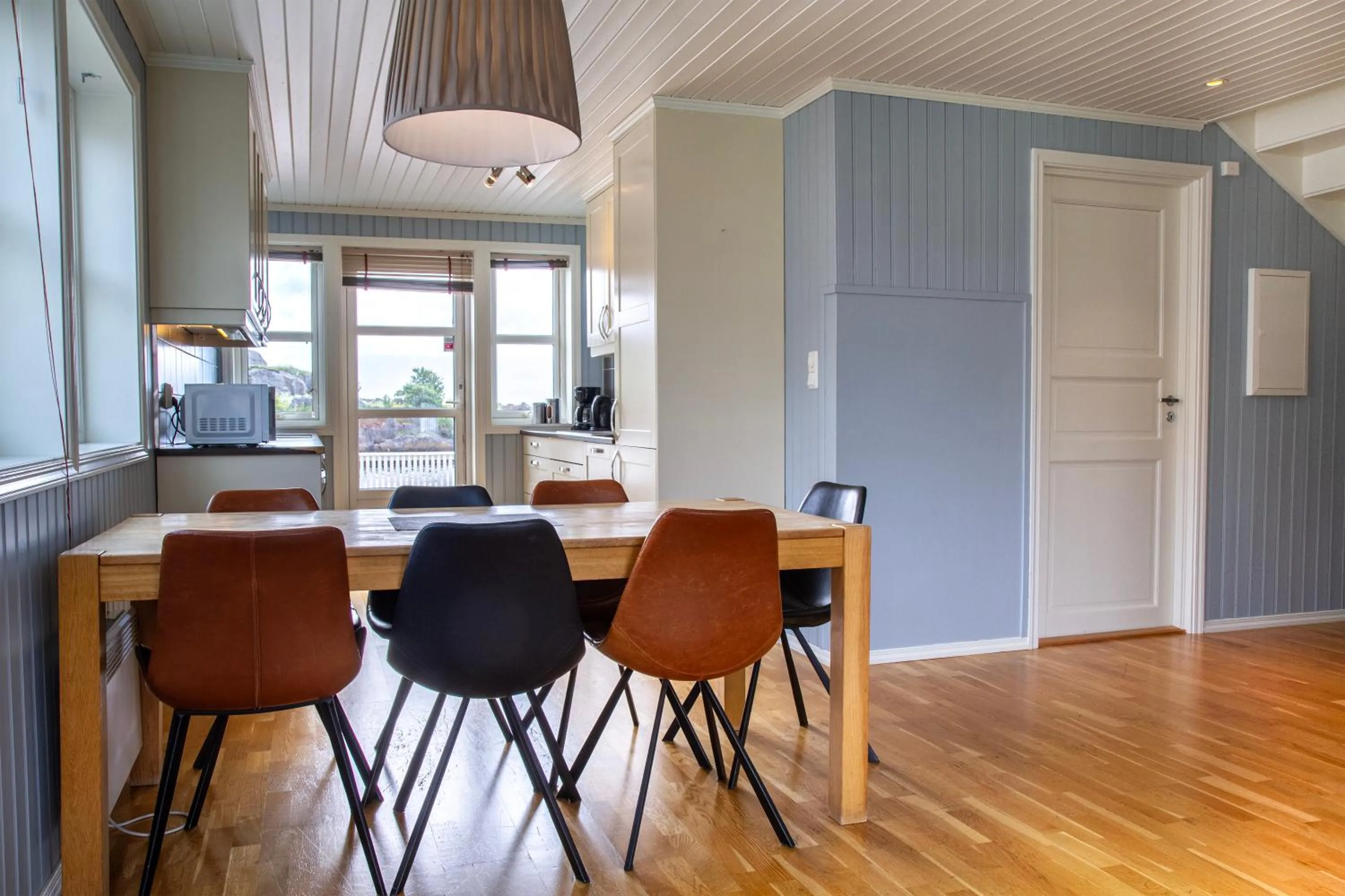 Kitchen or kitchenette in Rorbuene Svolvær Havn