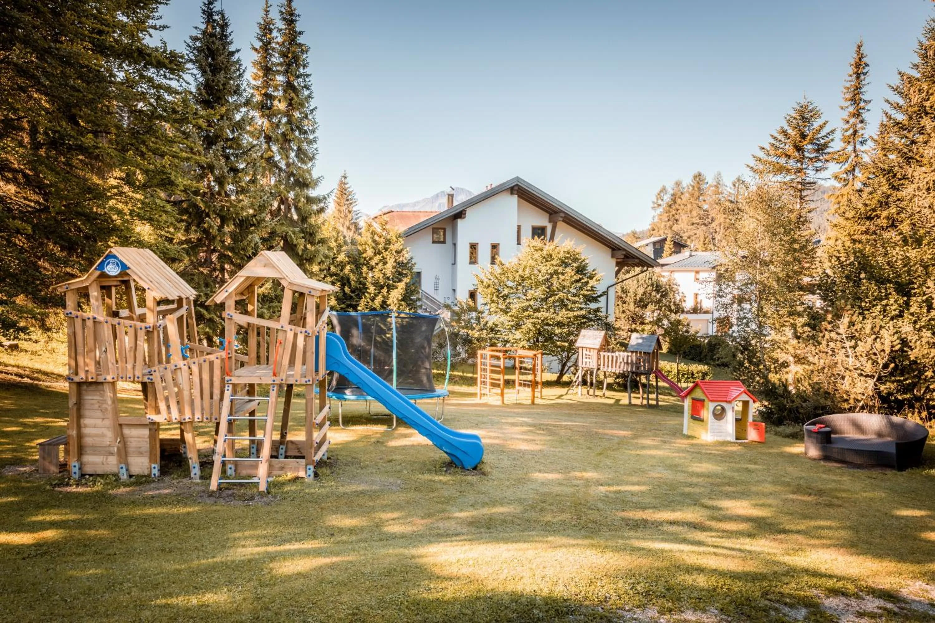 Children play ground in Bergresort Seefeld