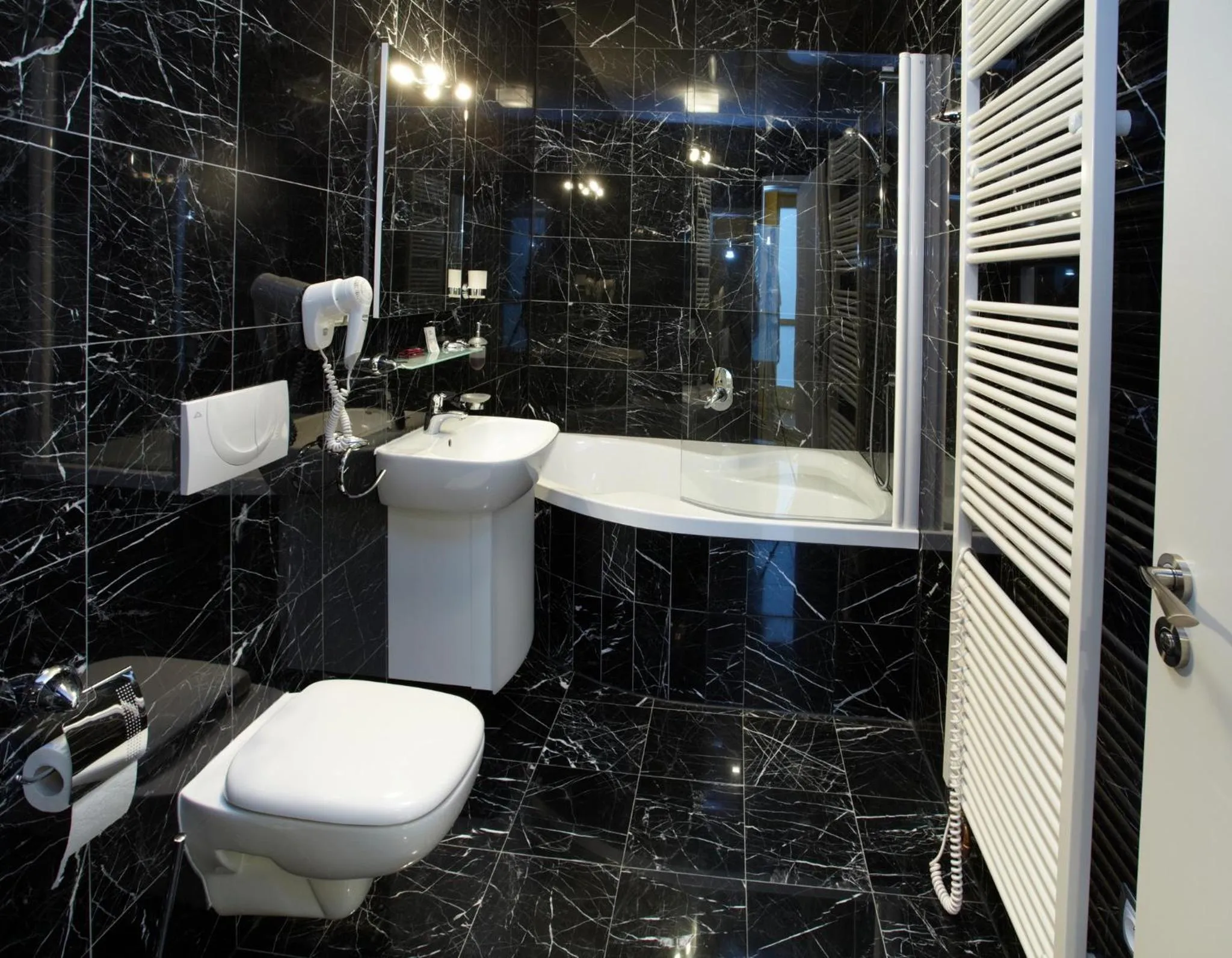 Bathroom in Residence U Černé Věže České Budějovice