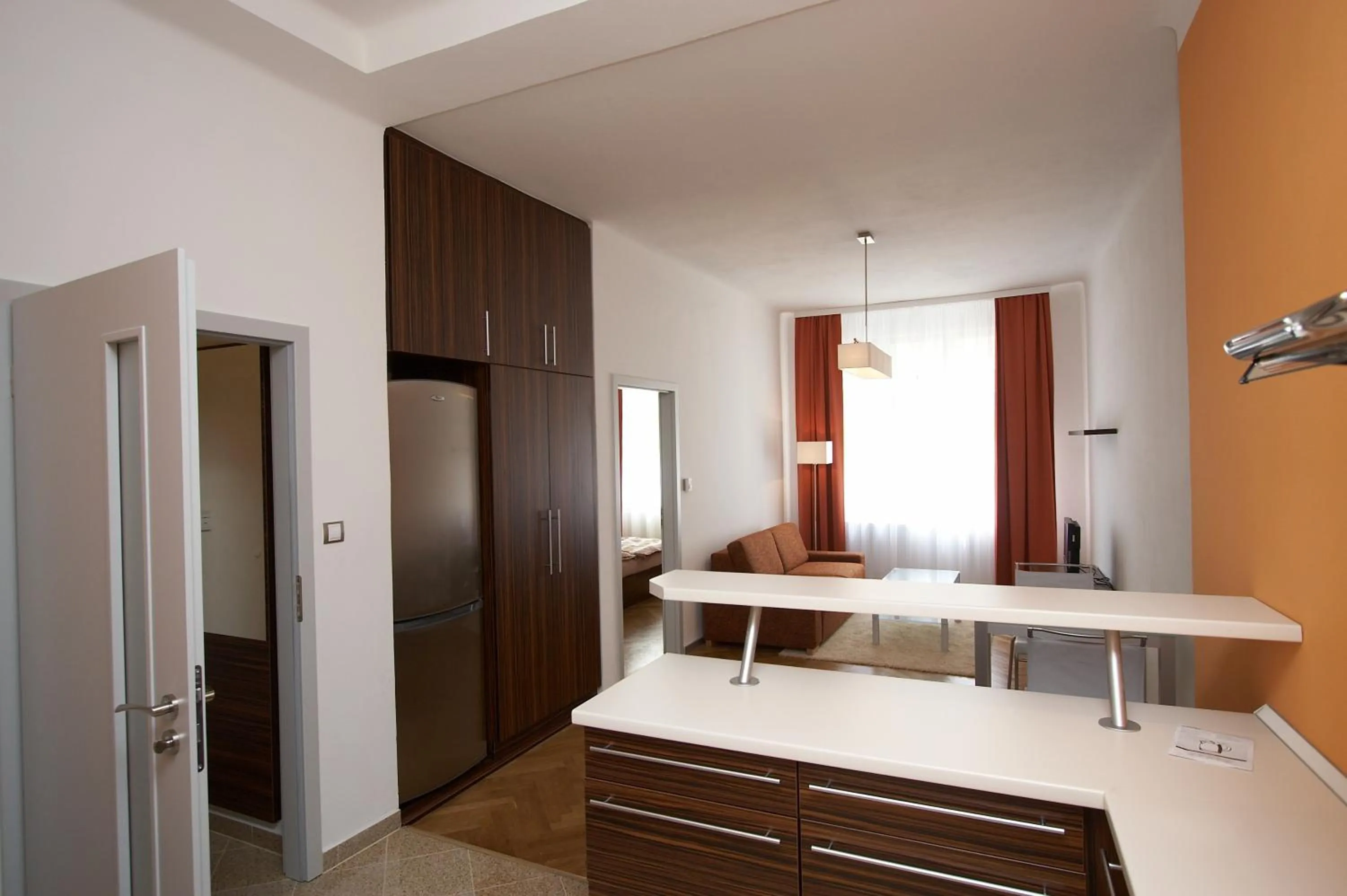 Kitchen or kitchenette in Residence U Černé Věže České Budějovice