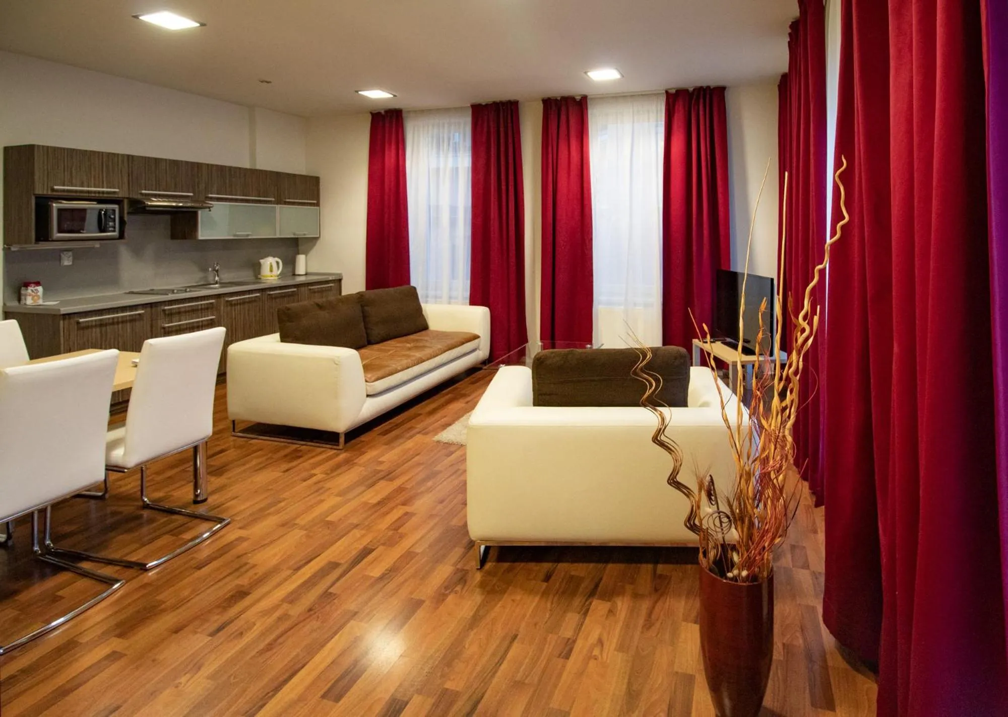 Living room in Residence U Černé Věže České Budějovice