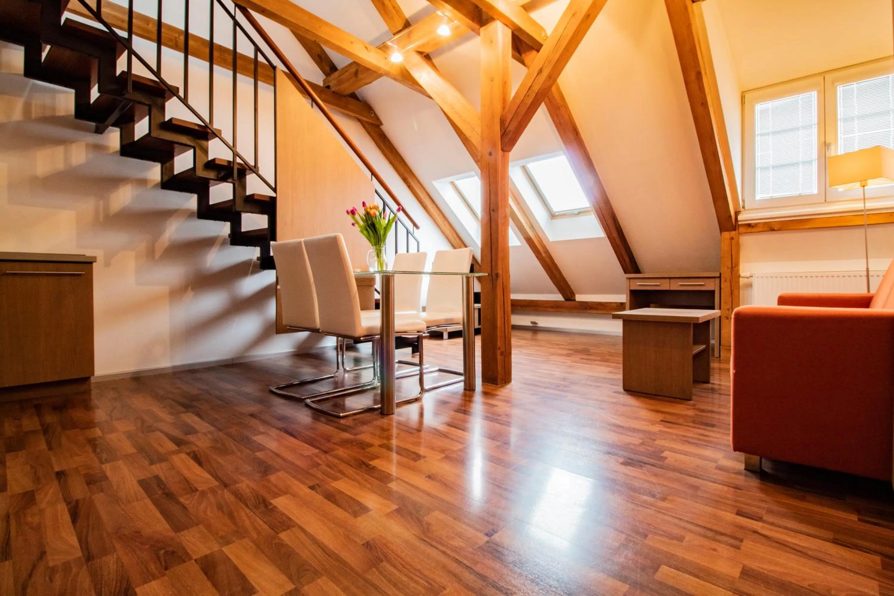 Living room in Residence U Černé Věže České Budějovice