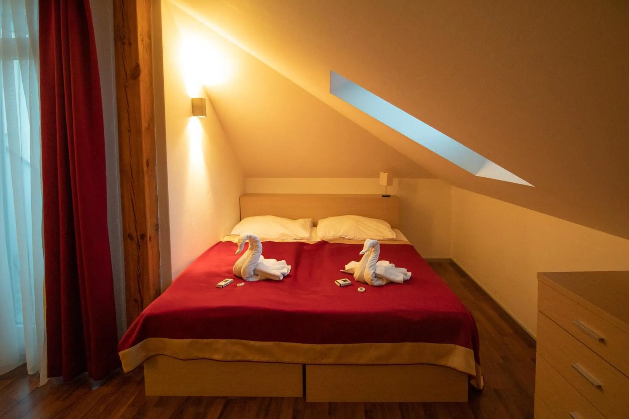 Bedroom, Bed in Residence U Černé Věže České Budějovice