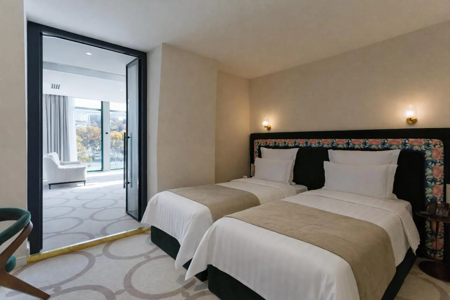 Bed in Ambassadori Tbilisi Hotel