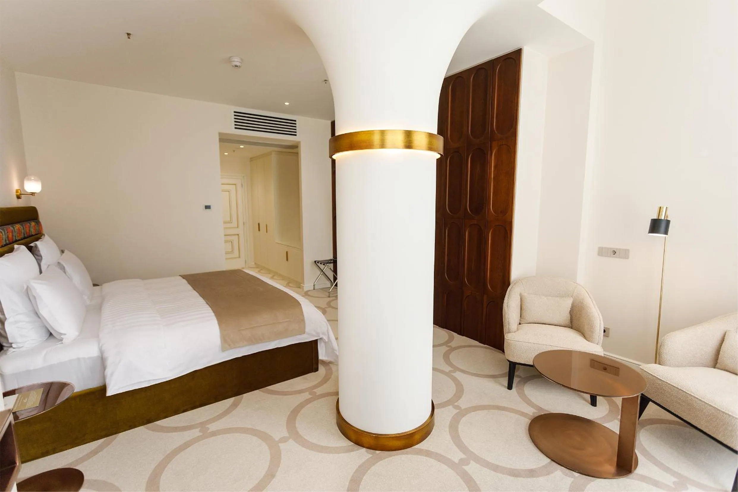 Bed in Ambassadori Tbilisi Hotel