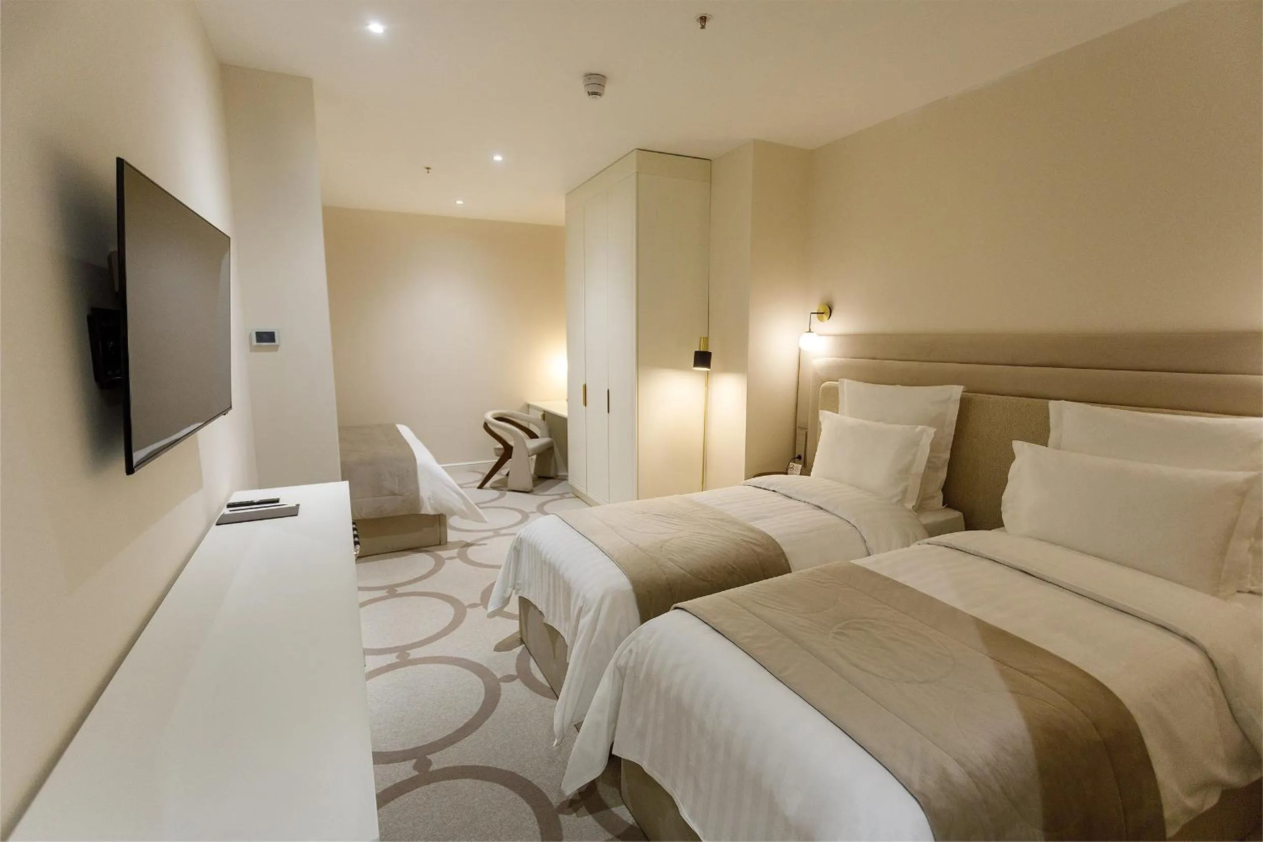 Bed in Ambassadori Tbilisi Hotel