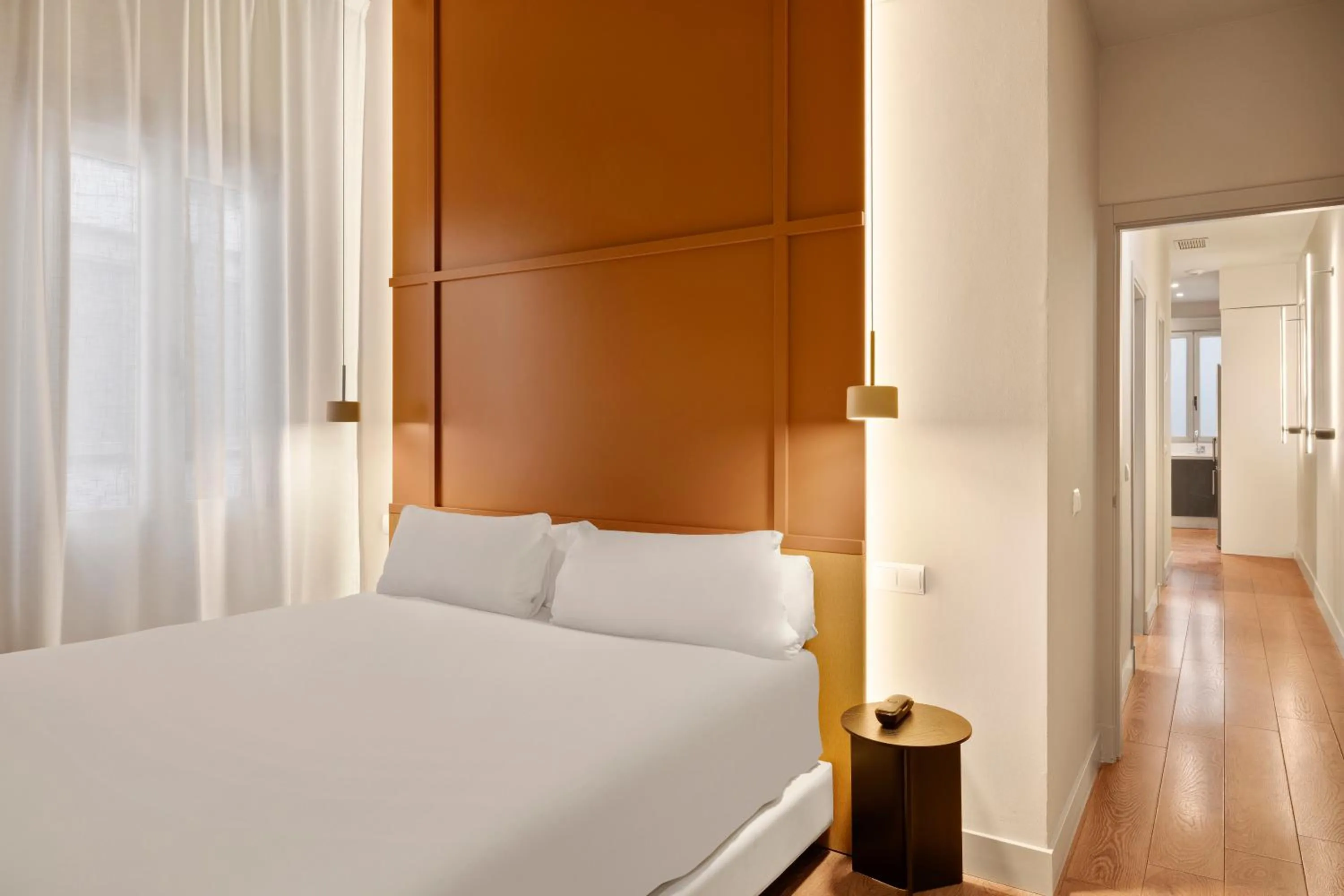 Bed in B&B HOTEL Apartamentos Madrid Centro Fuencarral 46