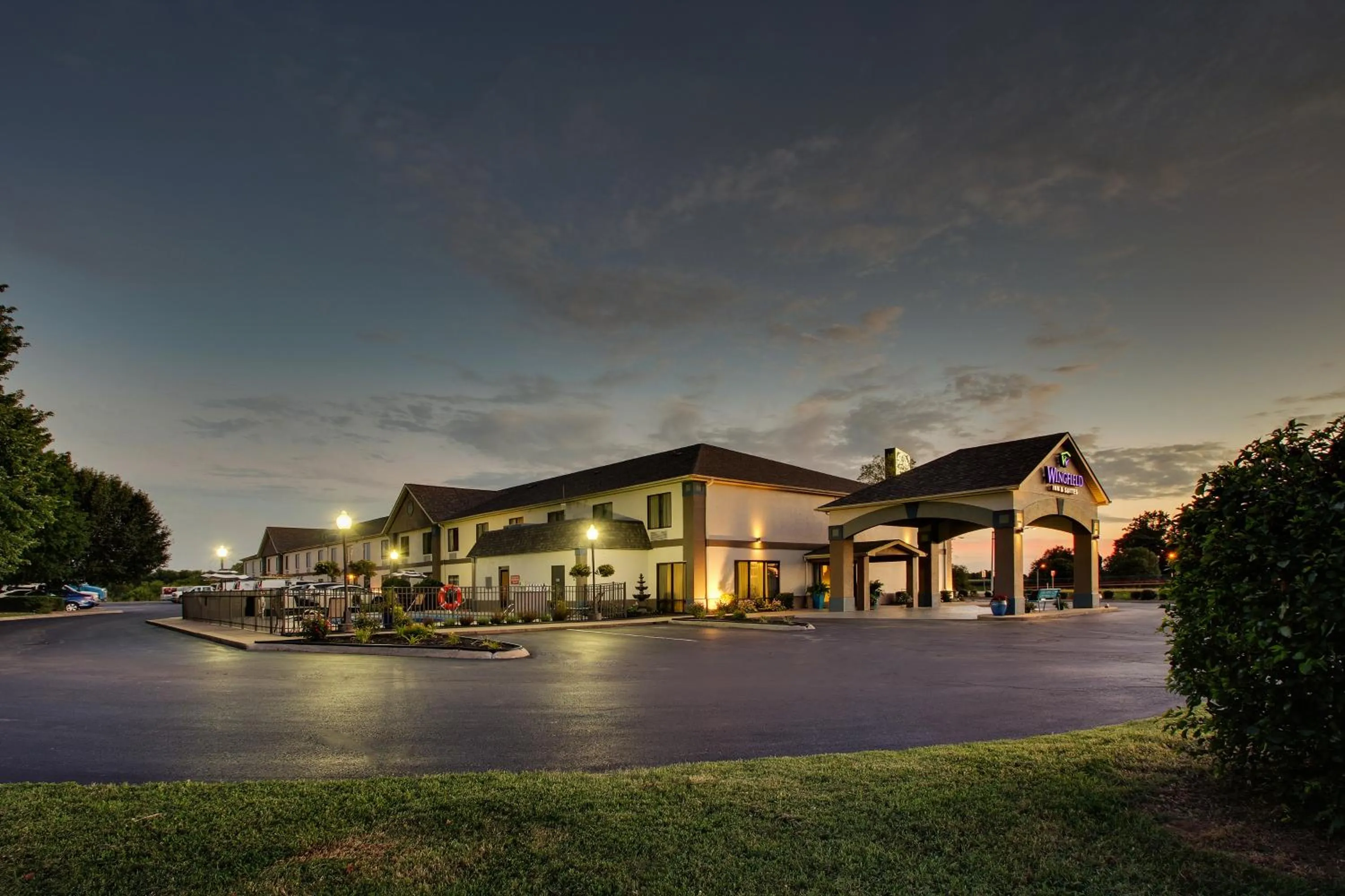 Property building in Greenfield Inn & Suites Owensboro, KY Airport