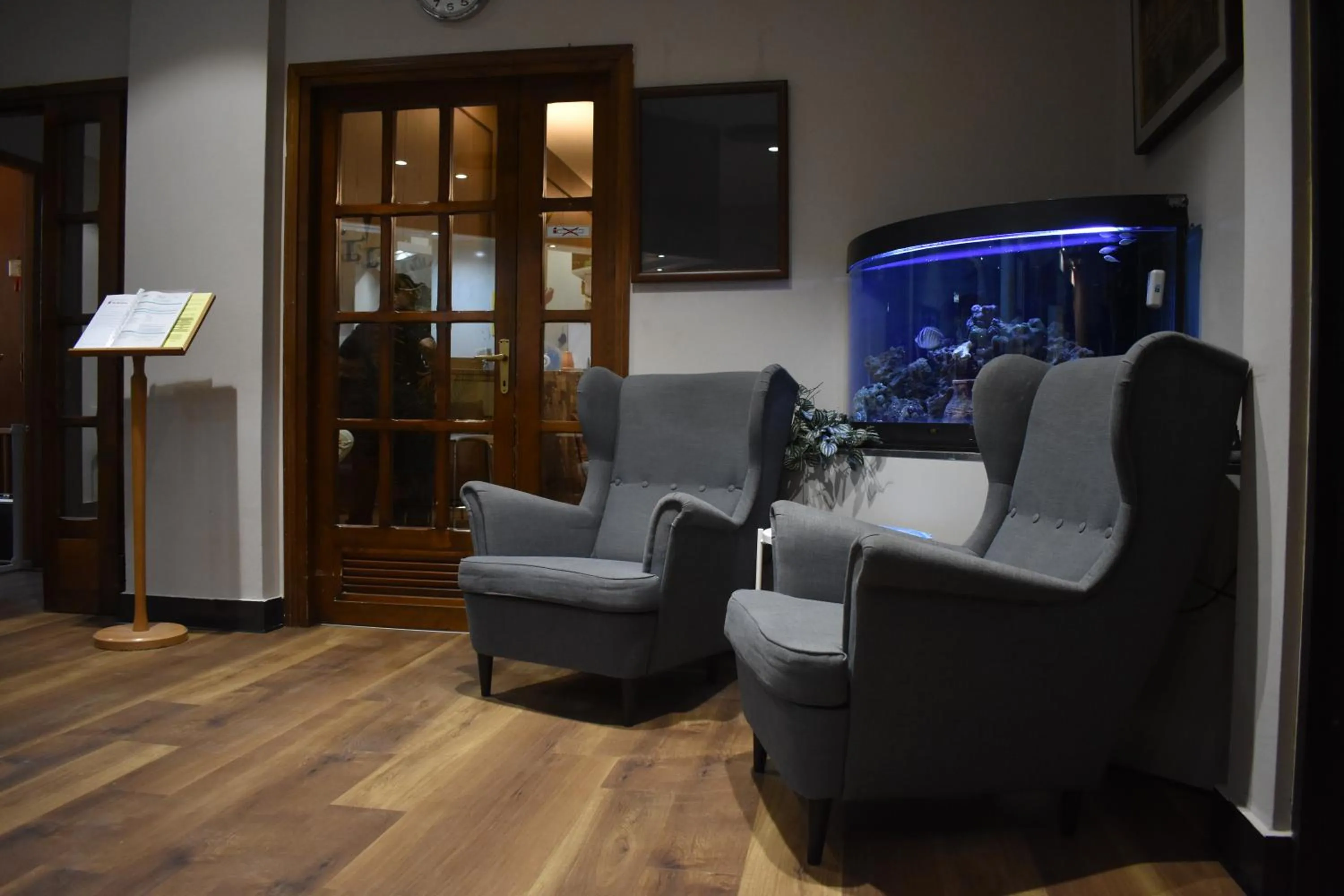 Lobby or reception in Hotel Ristorante La Rampina