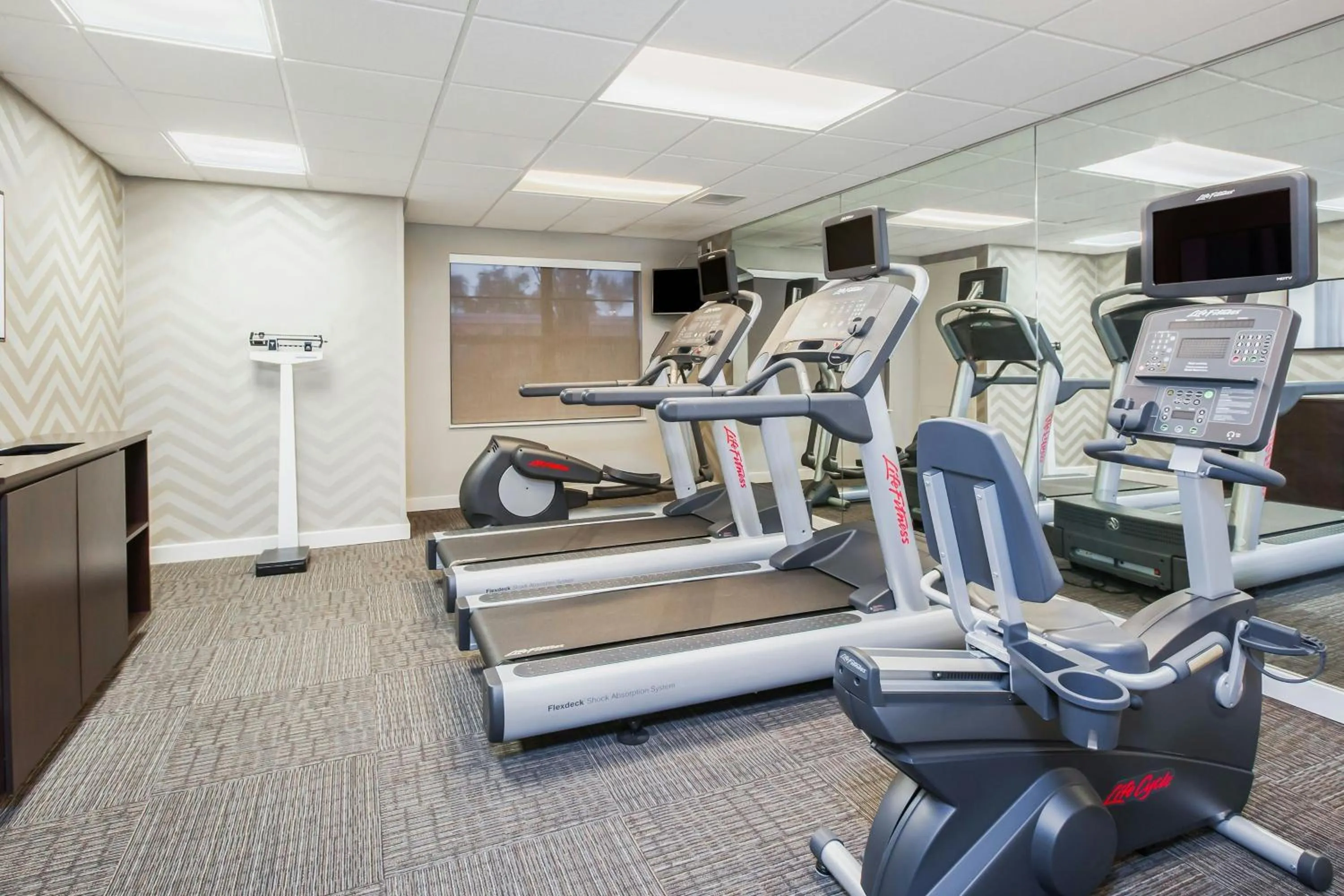 Fitness centre/facilities in Residence Inn by Marriott Laredo Del Mar