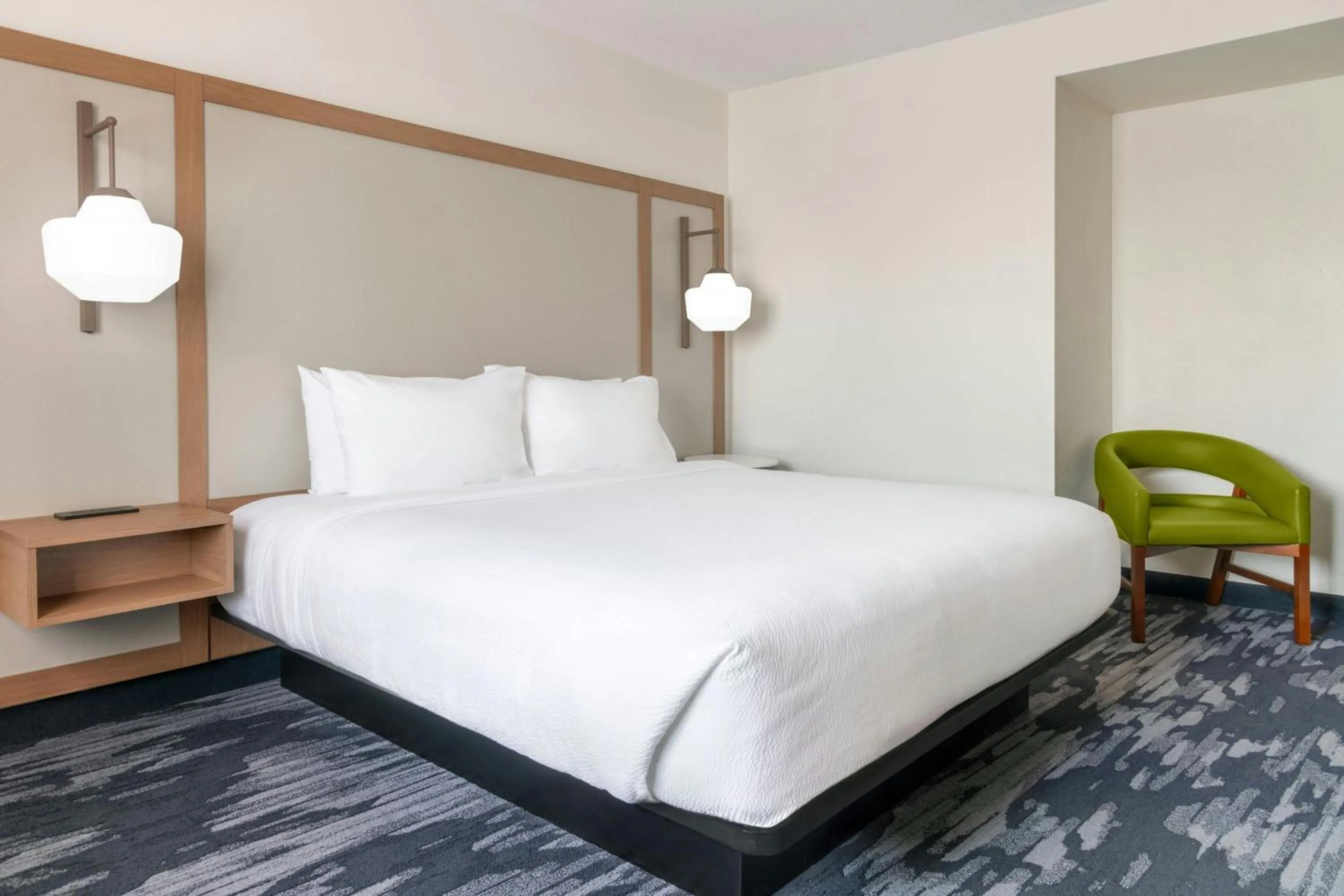 Photo of the whole room, Bed in Fairfield Inn & Suites Jackson