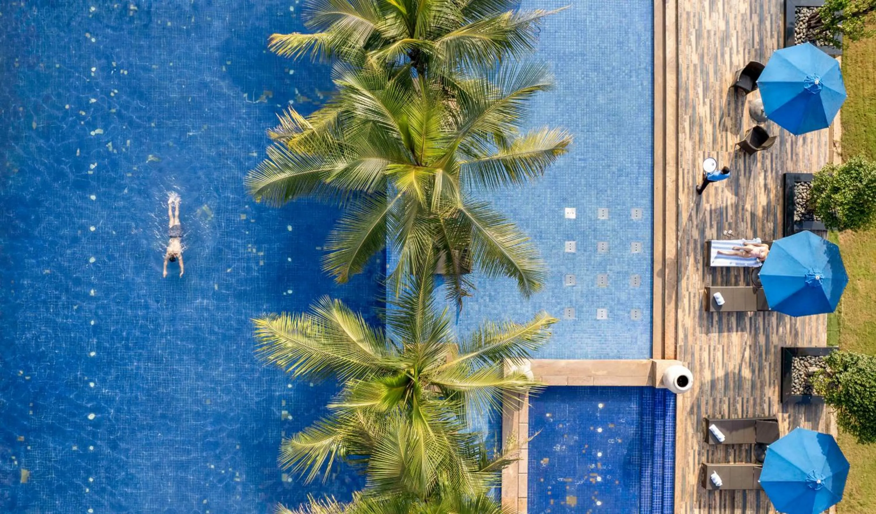 Pool view in Radisson Blu Plaza Resort & Convention Centre Karjat