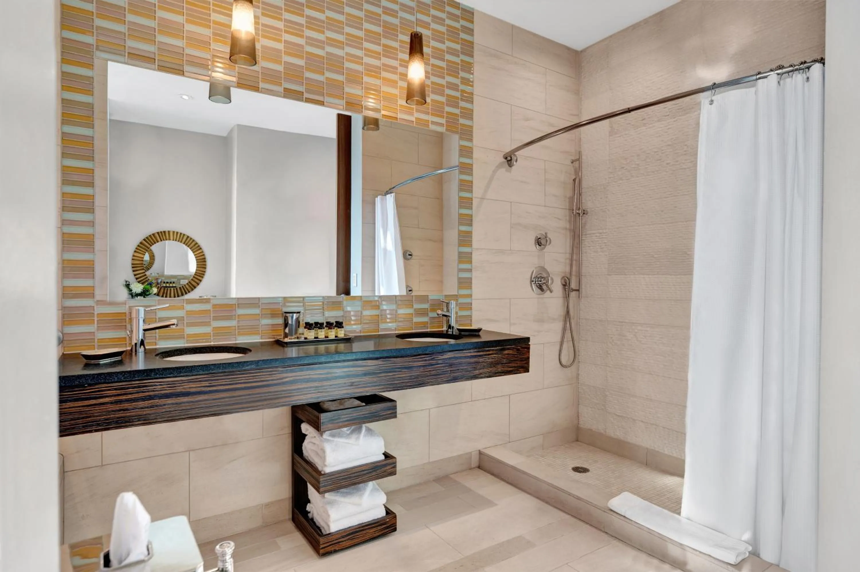 Bathroom in Ink 48 Hotel