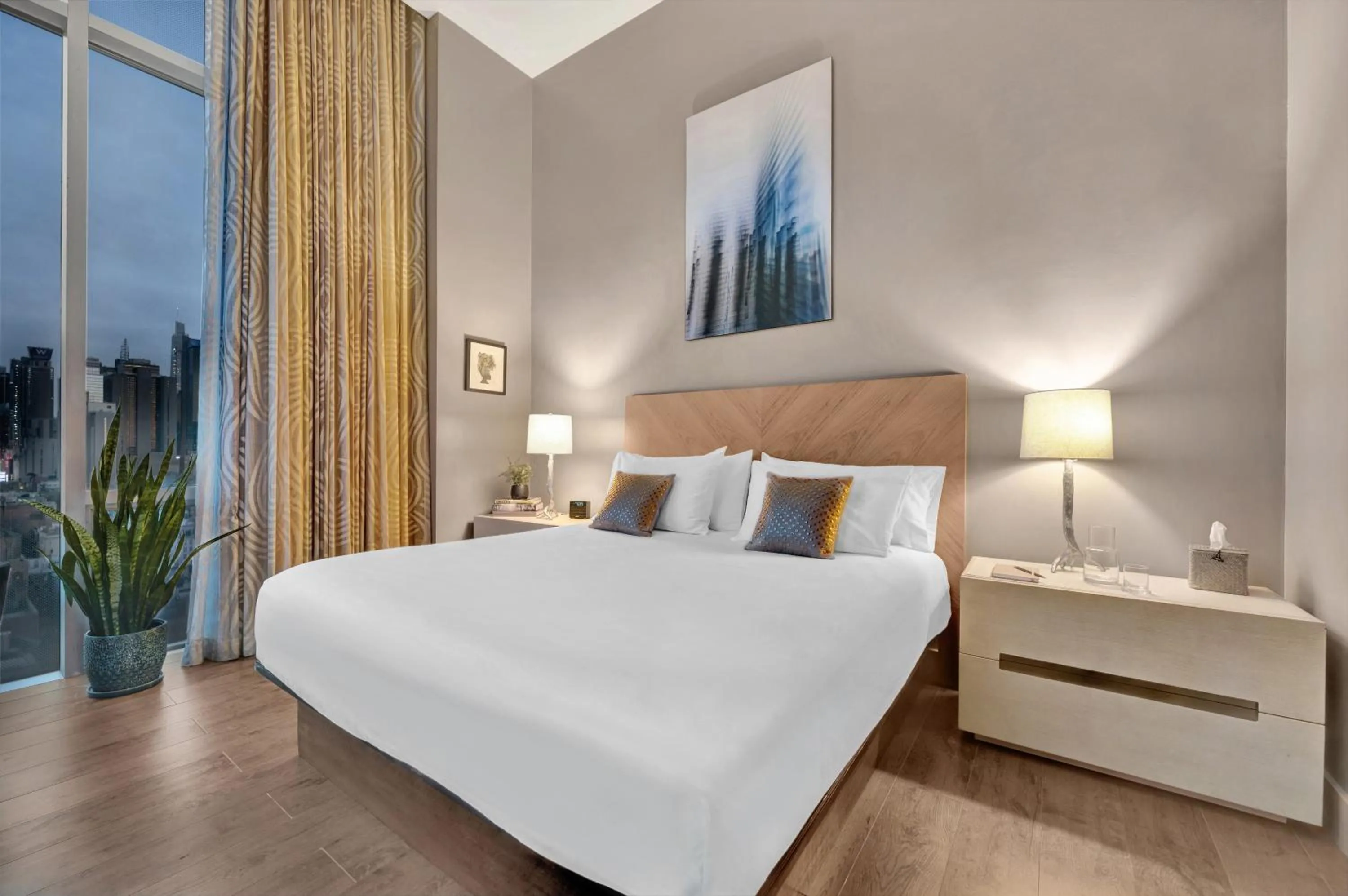 Bedroom, Bed in Ink 48 Hotel