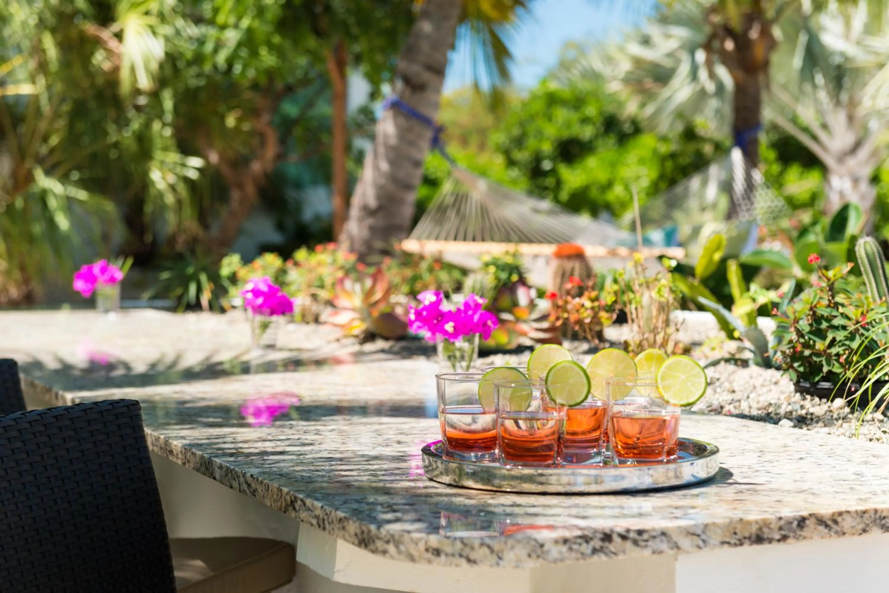 Lounge or bar in The Oasis at Grace Bay