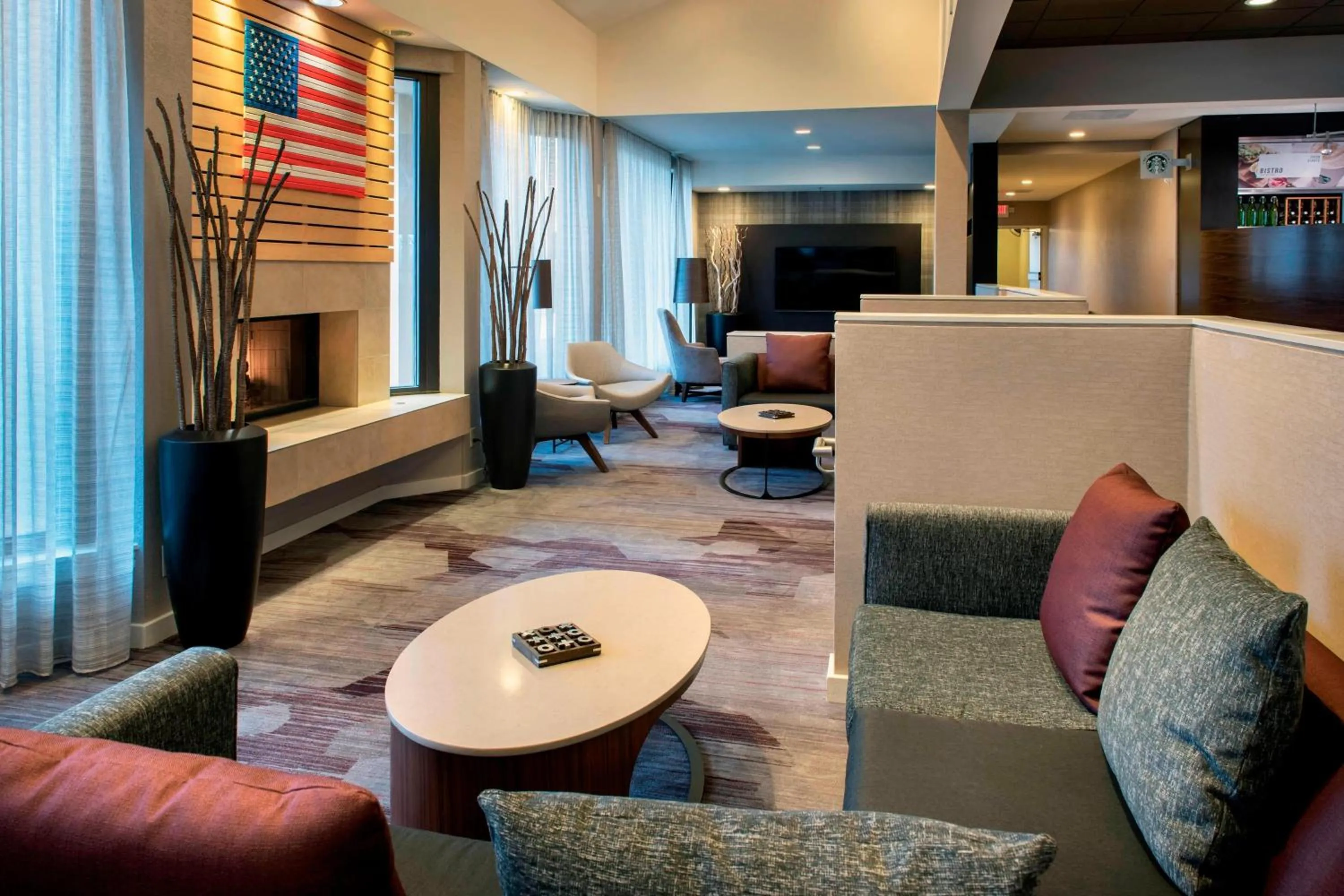 Lobby or reception in Courtyard by Marriott Chicago Waukegan / Gurnee
