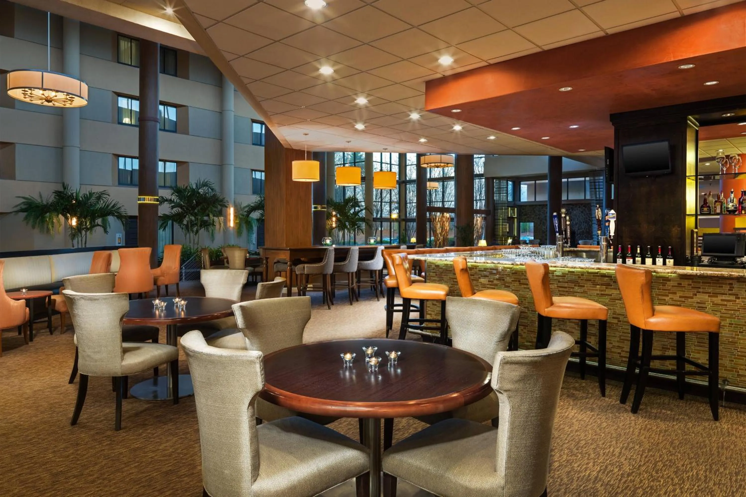 Lounge or bar in Sheraton Charlotte Airport