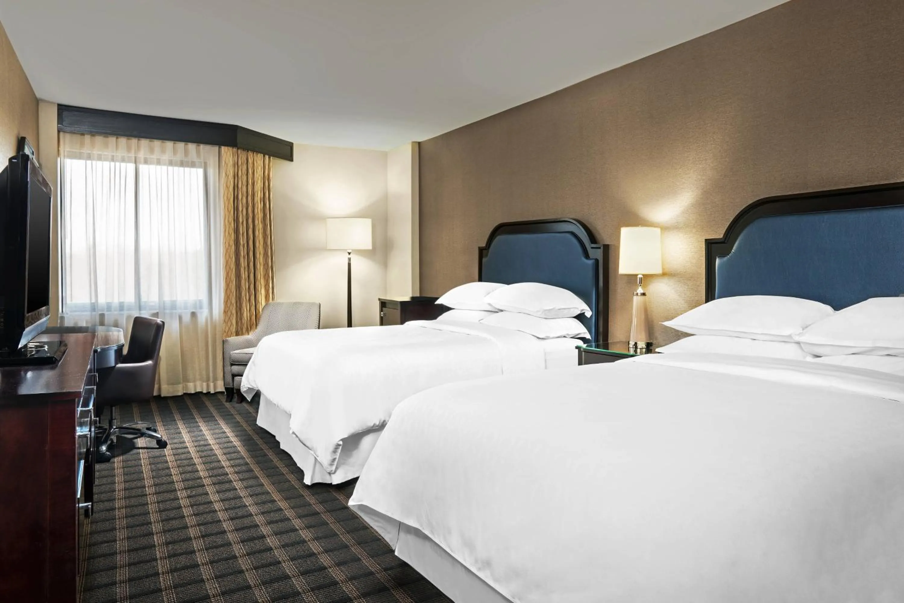 Photo of the whole room, Bed in Sheraton Charlotte Airport