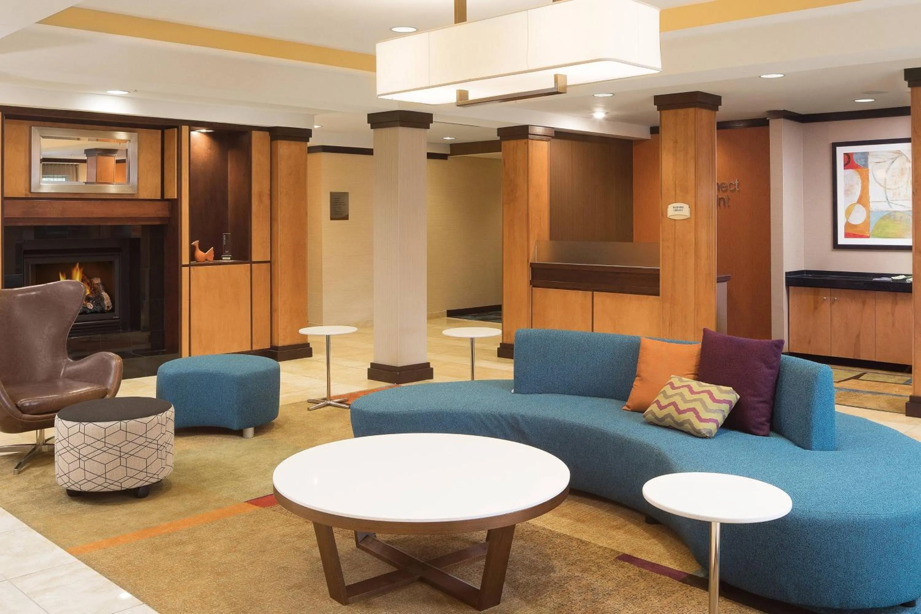 Lobby or reception in Fairfield Inn and Suites by Marriott Conway