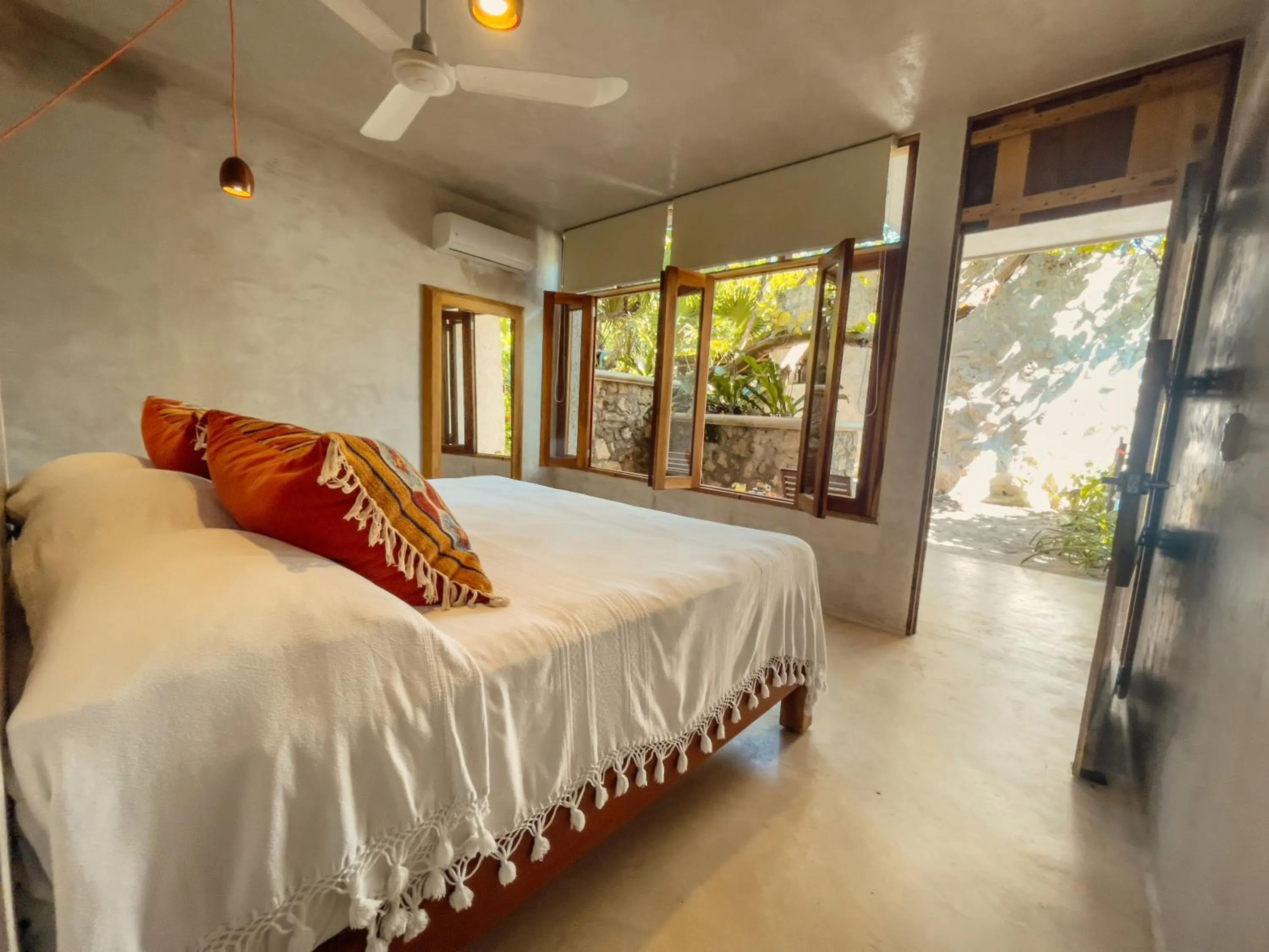 Bed in Hotel Pocna Tulum