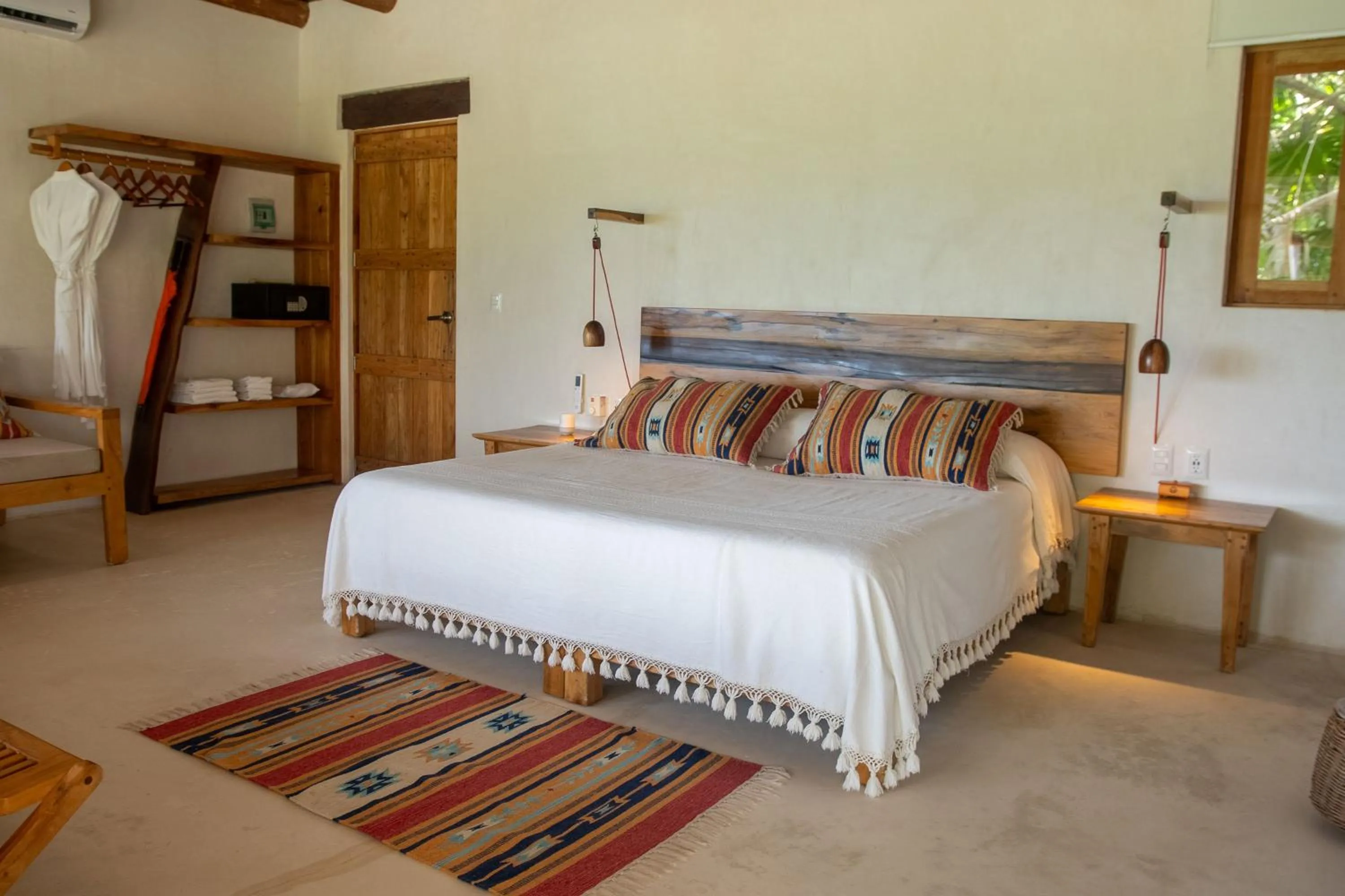 Bed in Hotel Pocna Tulum