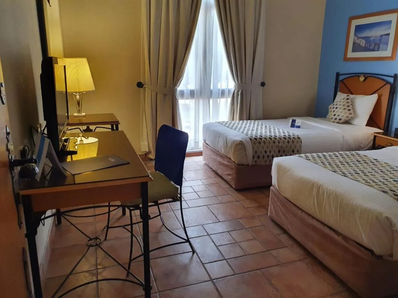 Bed in Mena Holiday Beach Resort Half Moon