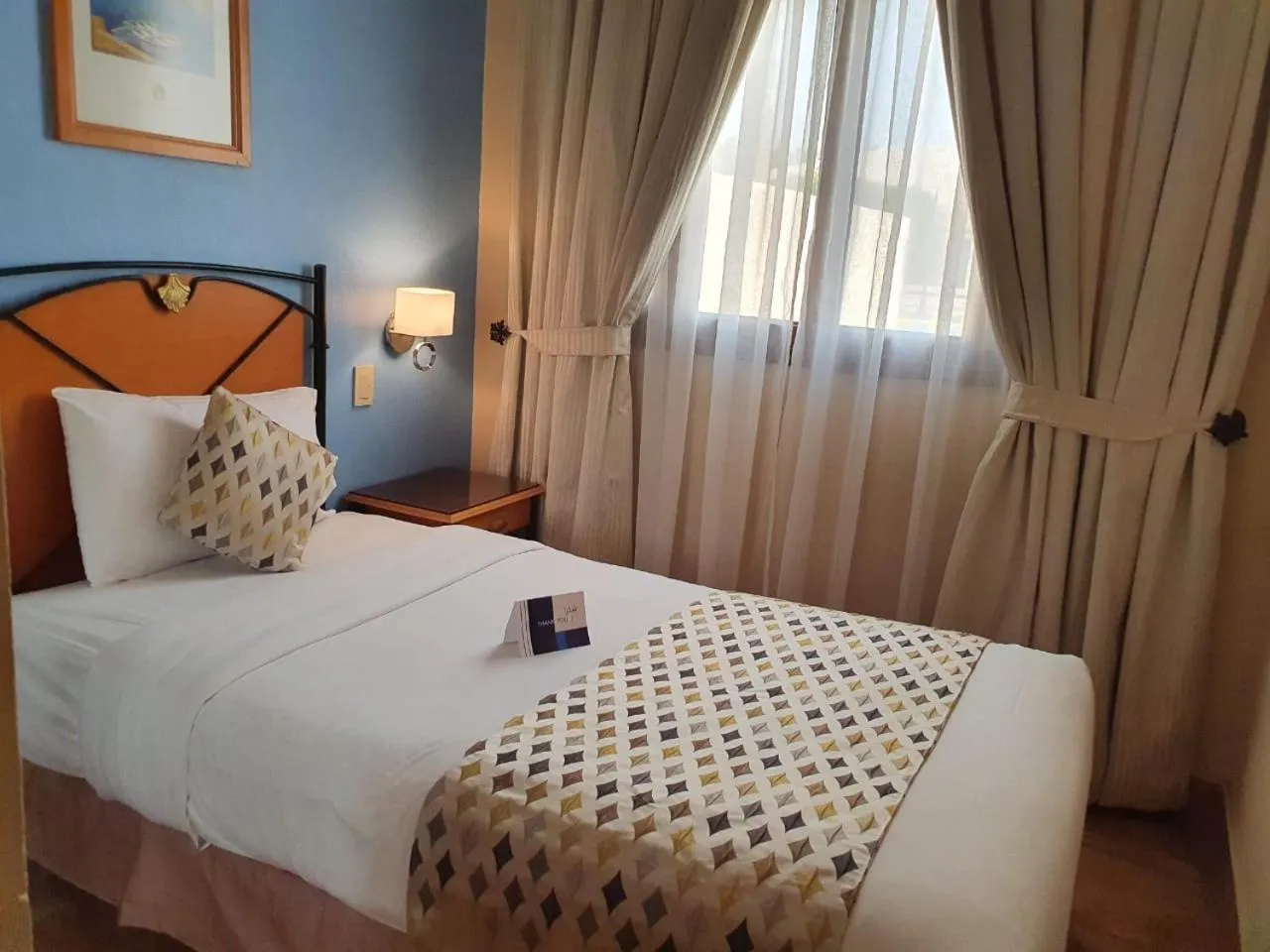 Bed in Mena Holiday Beach Resort Half Moon