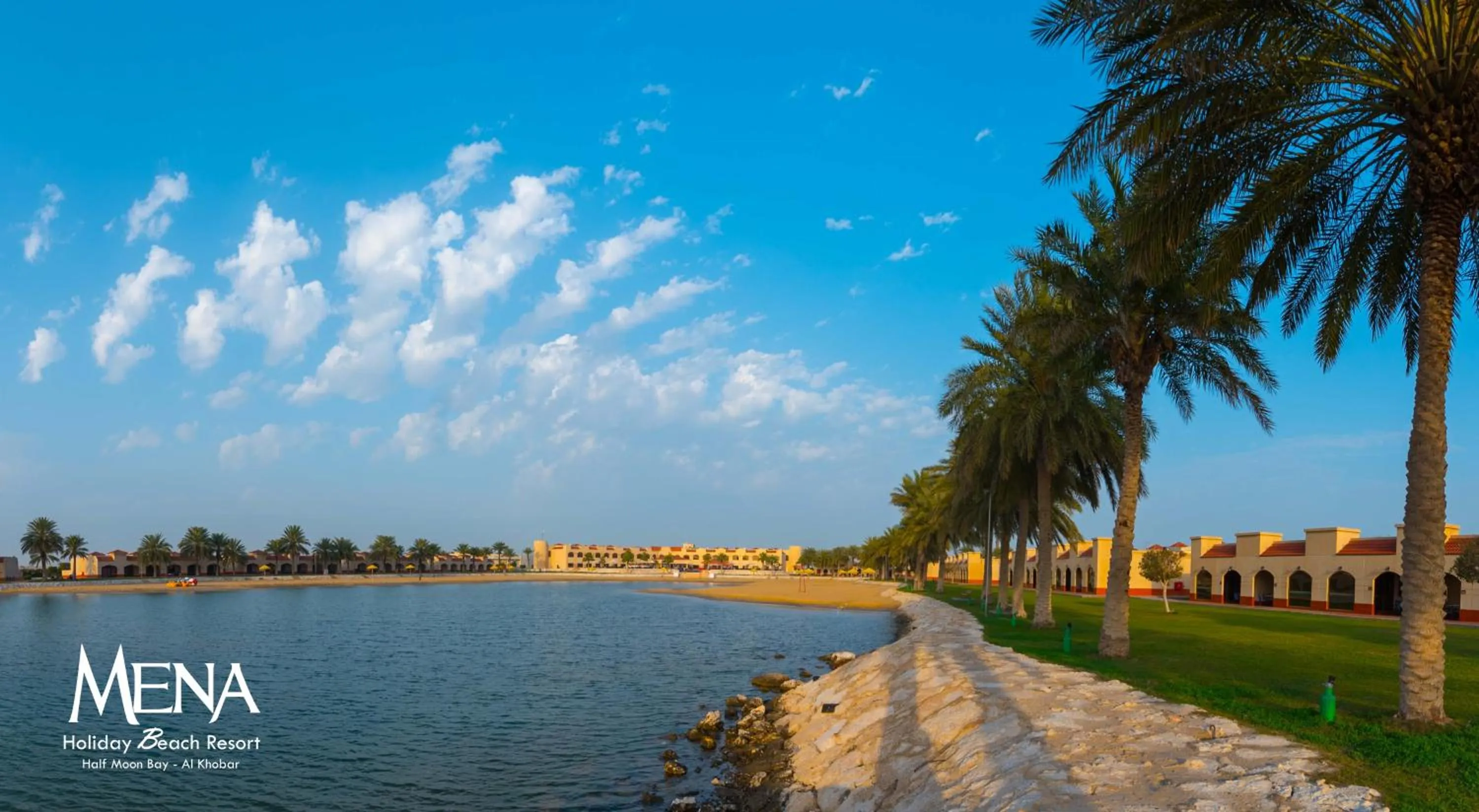 Property building in Mena Holiday Beach Resort Half Moon