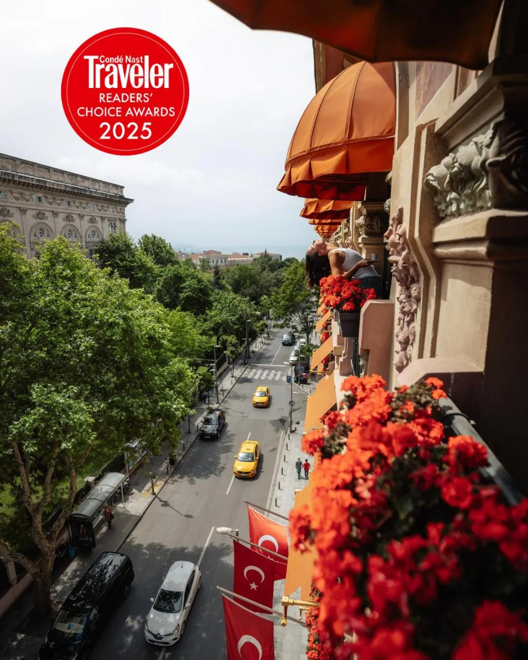 Balcony/Terrace in Park Hyatt Istanbul - Macka Palas