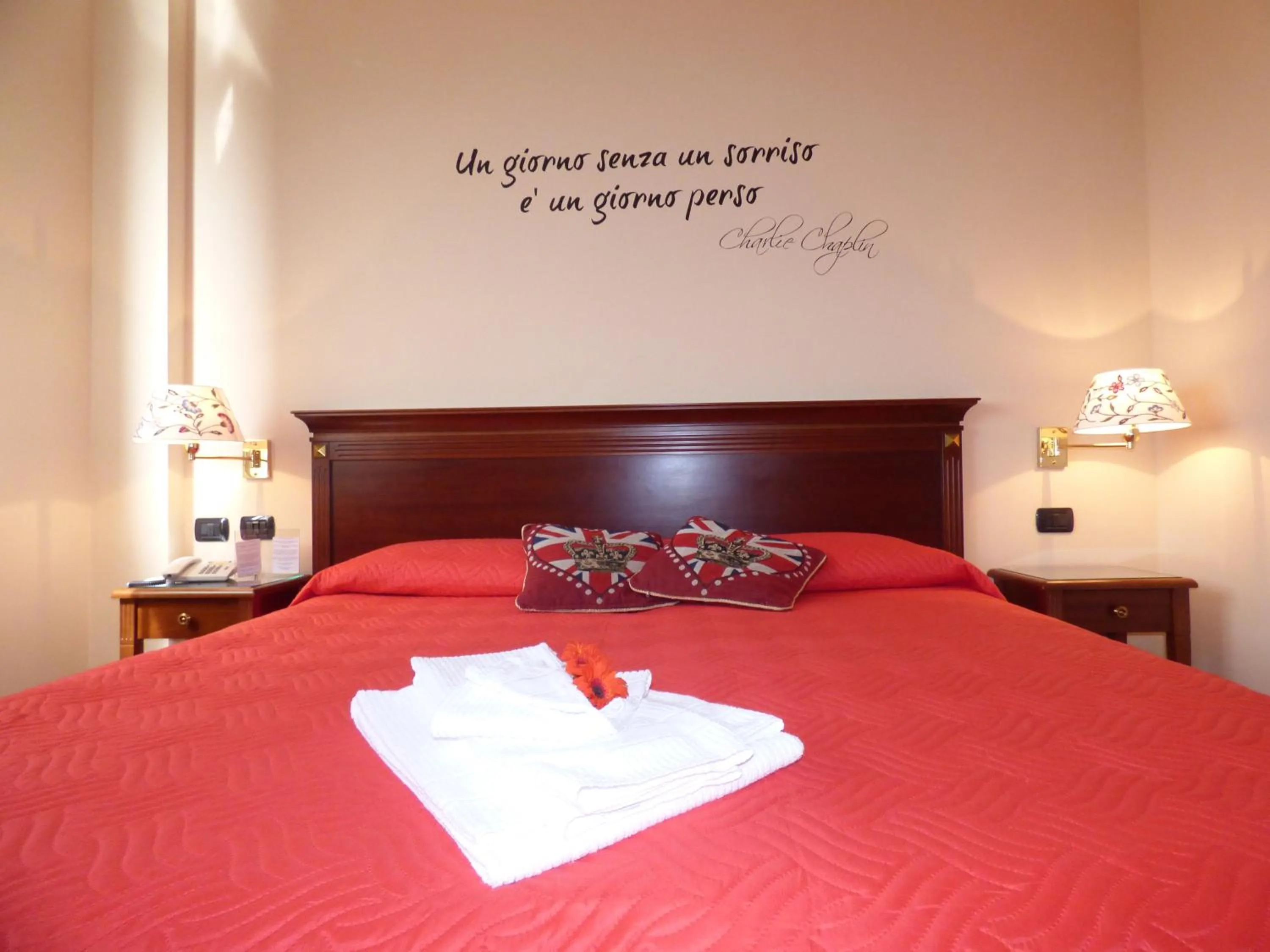 Photo of the whole room, Bed in Hotel Fidenza
