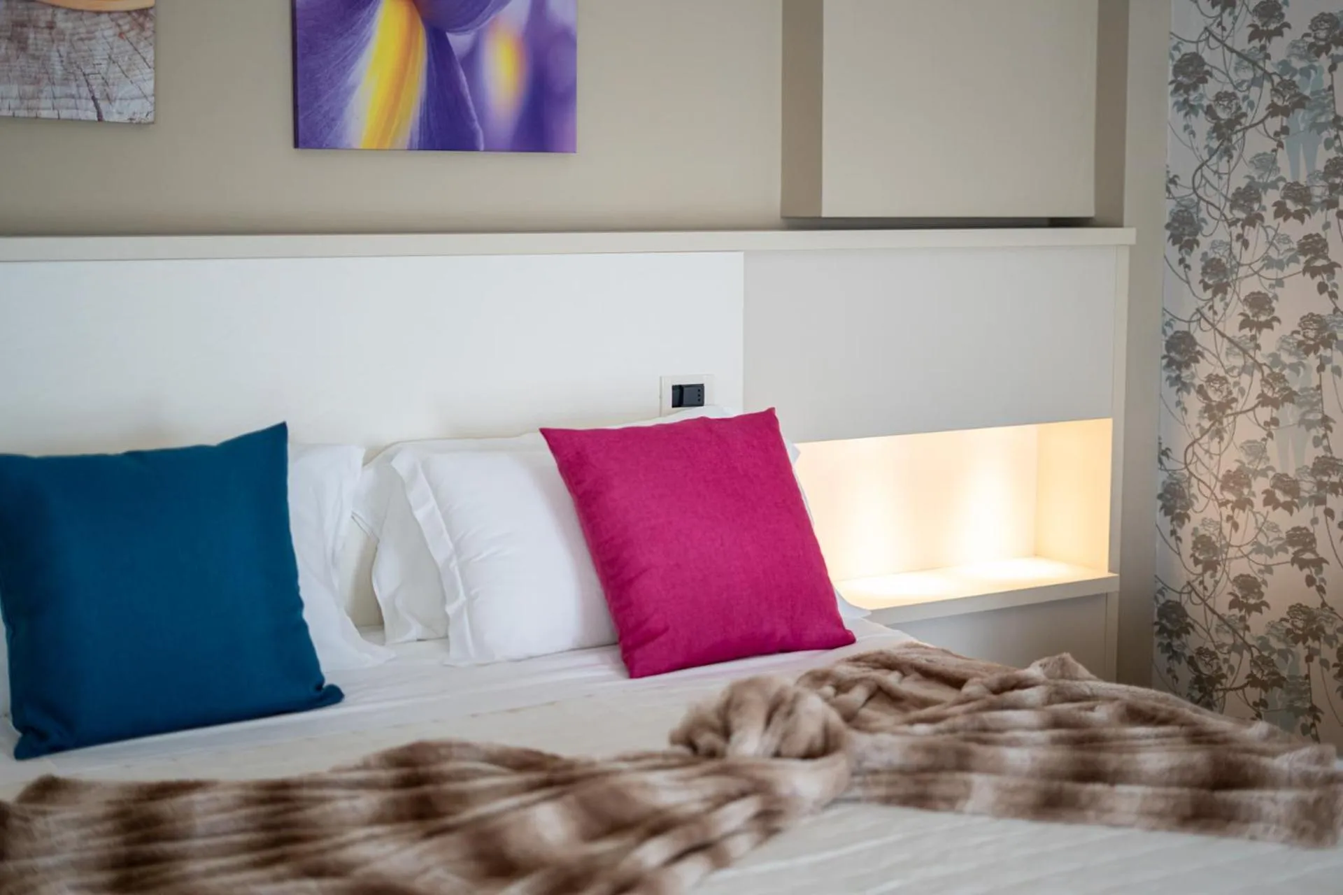 Bedroom, Bed in Hotel Lalla Beauty & Relax