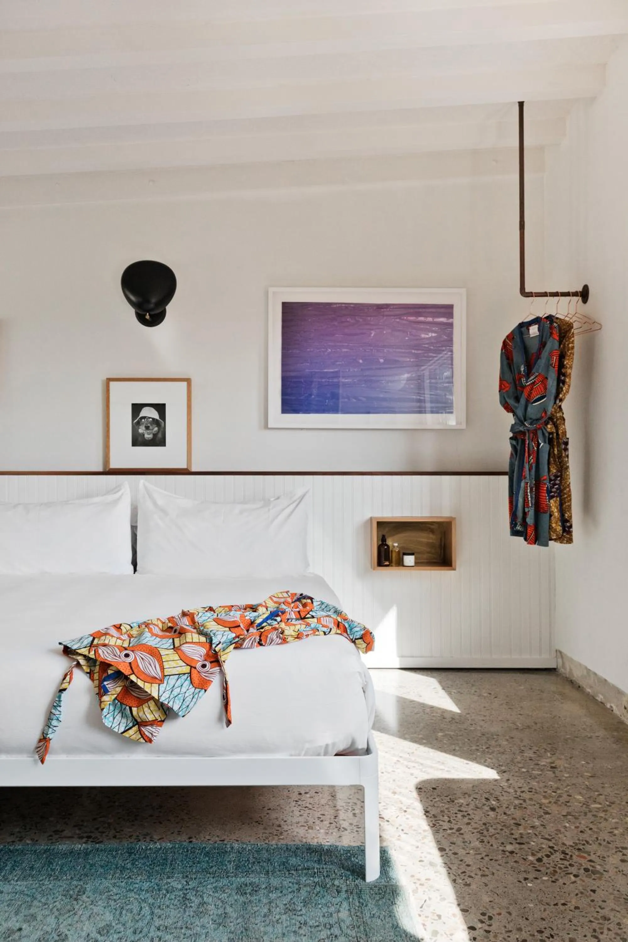 Bedroom, Bed in Hotel June Malibu